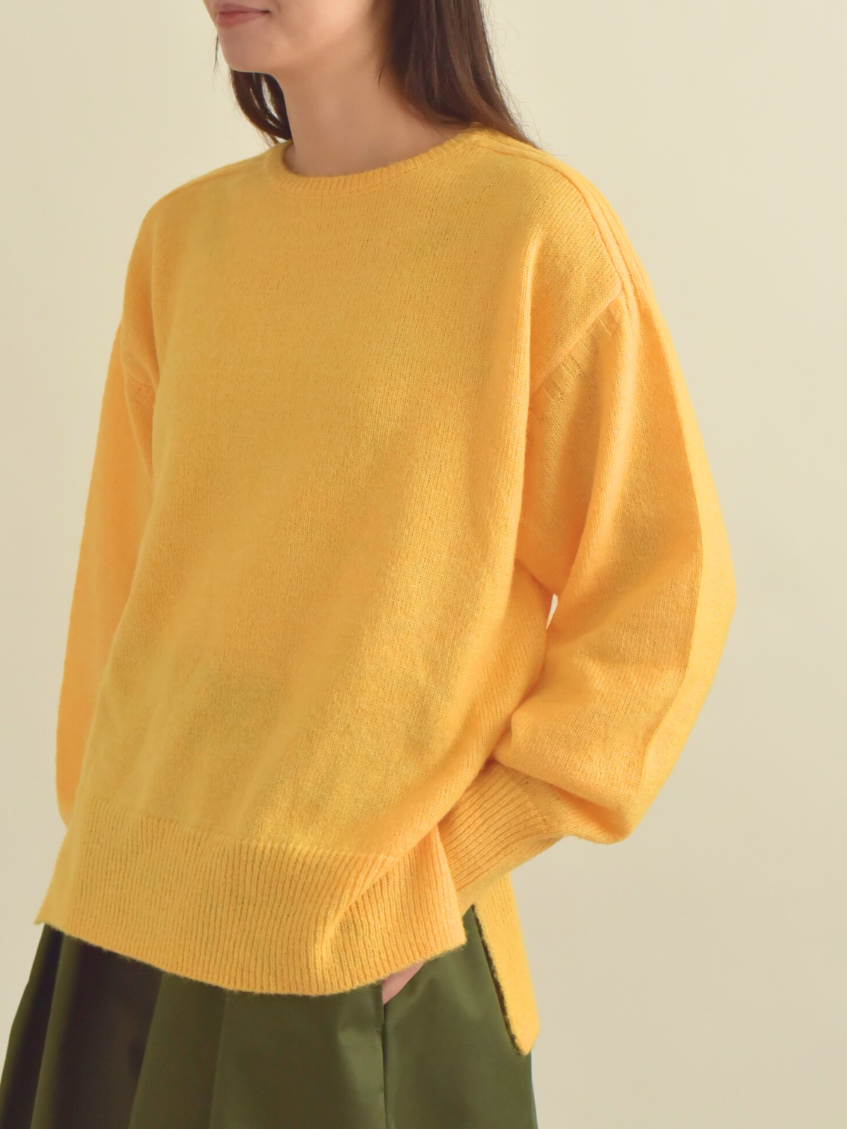 lelill レリル メランジミックスプルオーバー