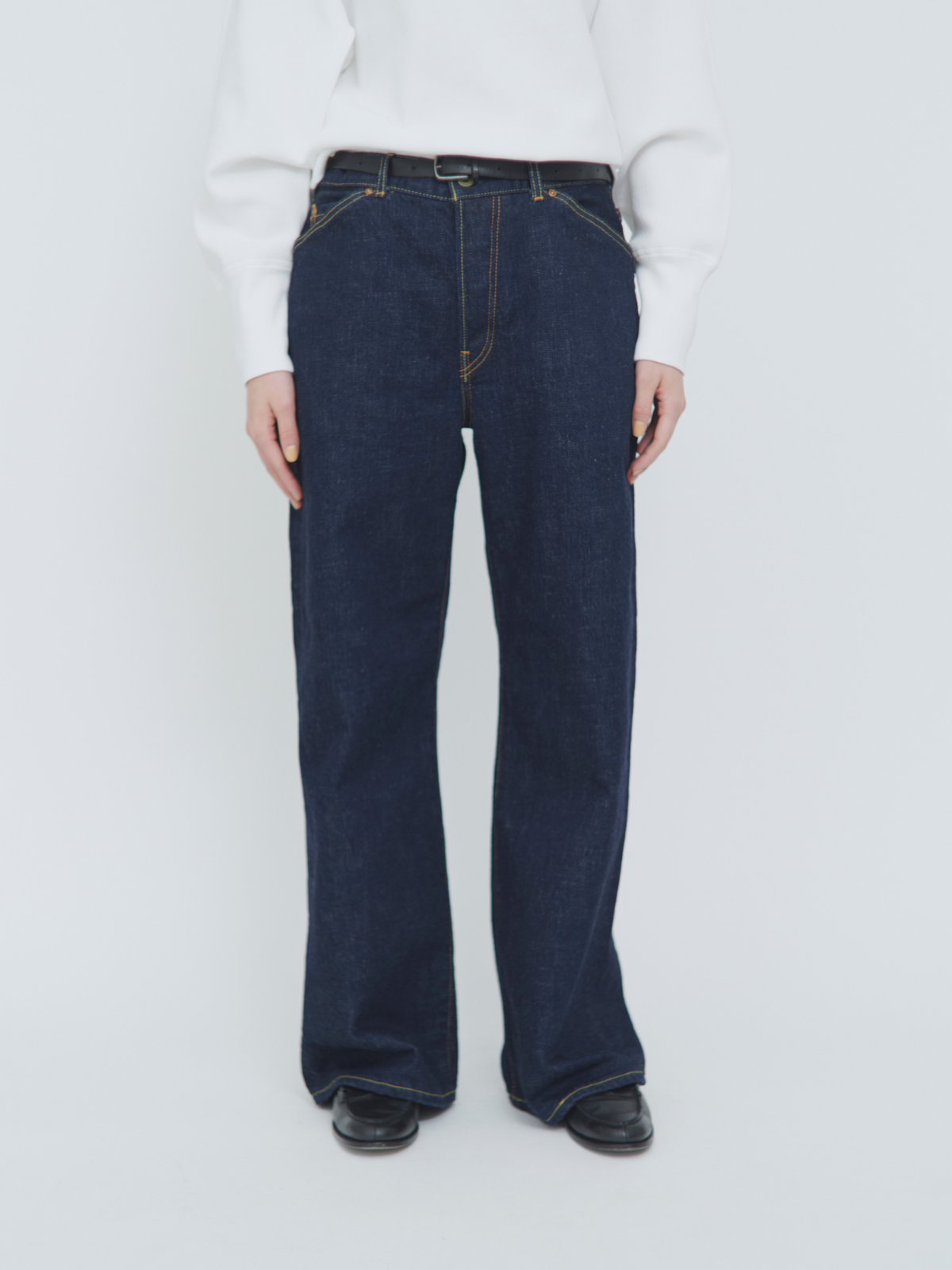 lelill レリル 【日本製】THE DENIM BAGGY