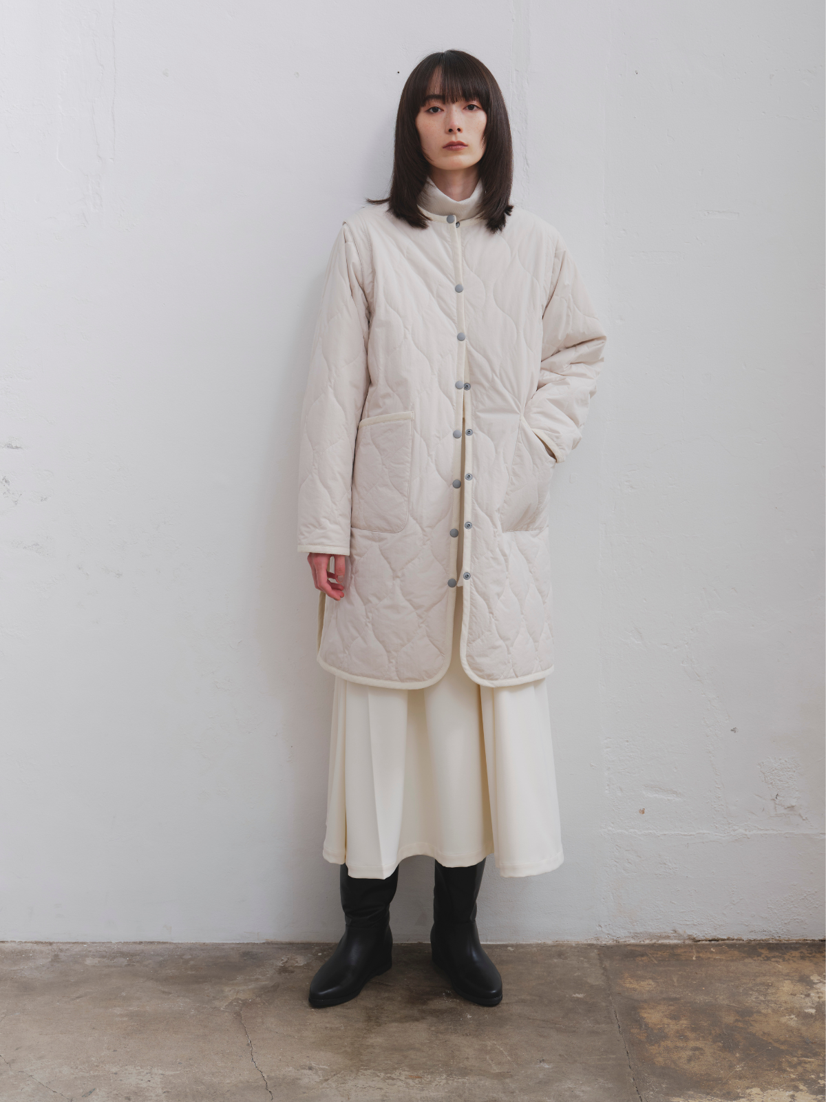 lelill レリル THE QUILTING COAT