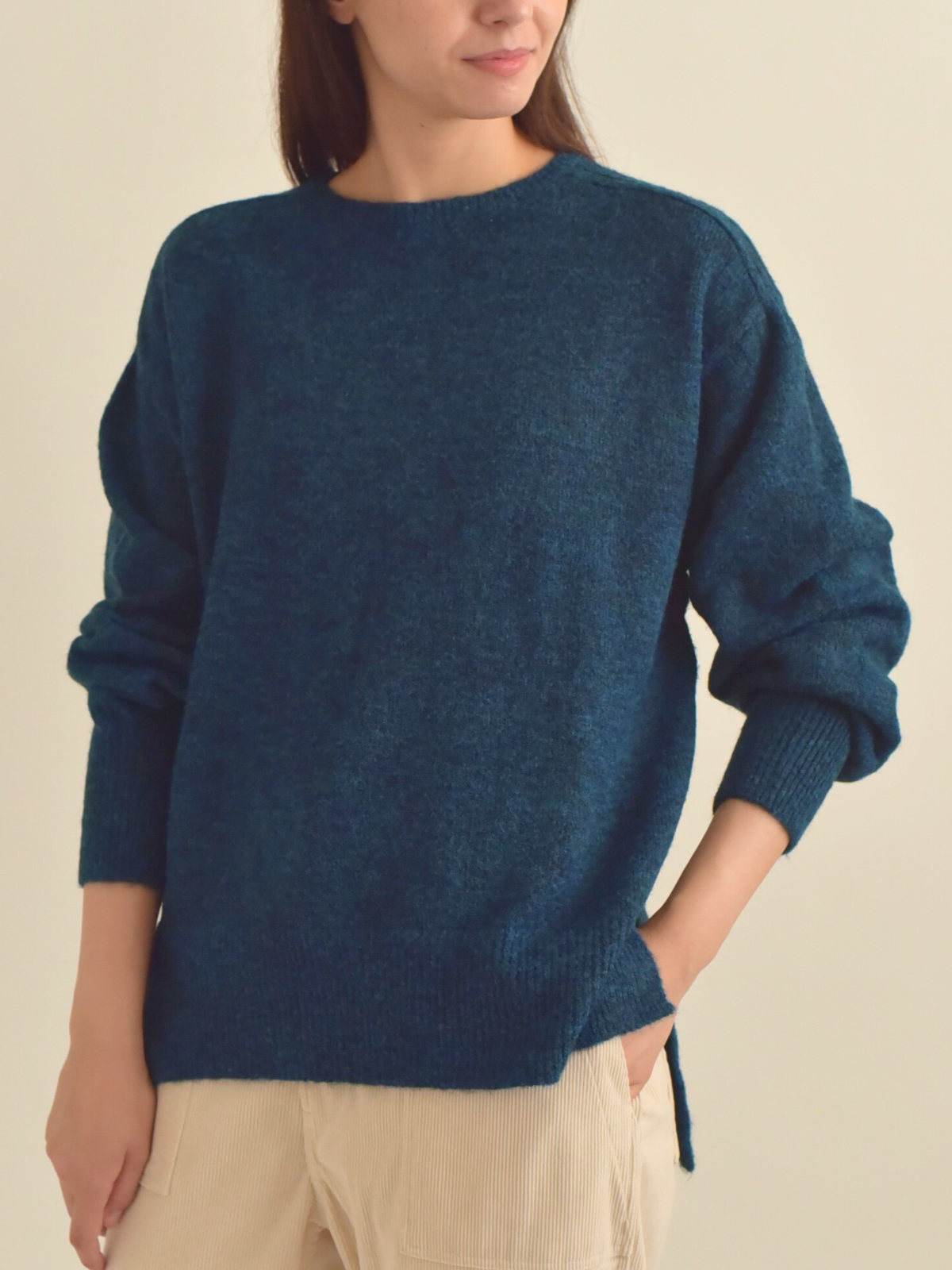 lelill レリル メランジミックスプルオーバー