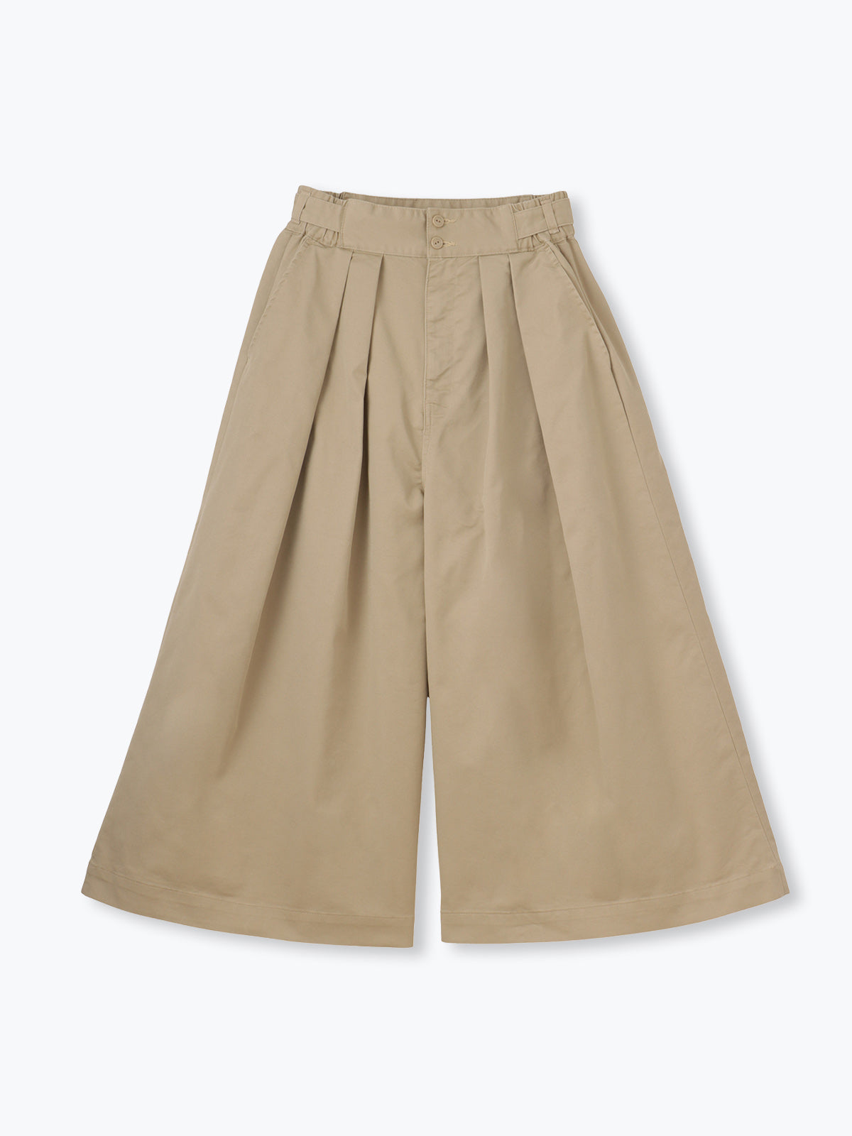 lelill レリル ワイドチノキュロット