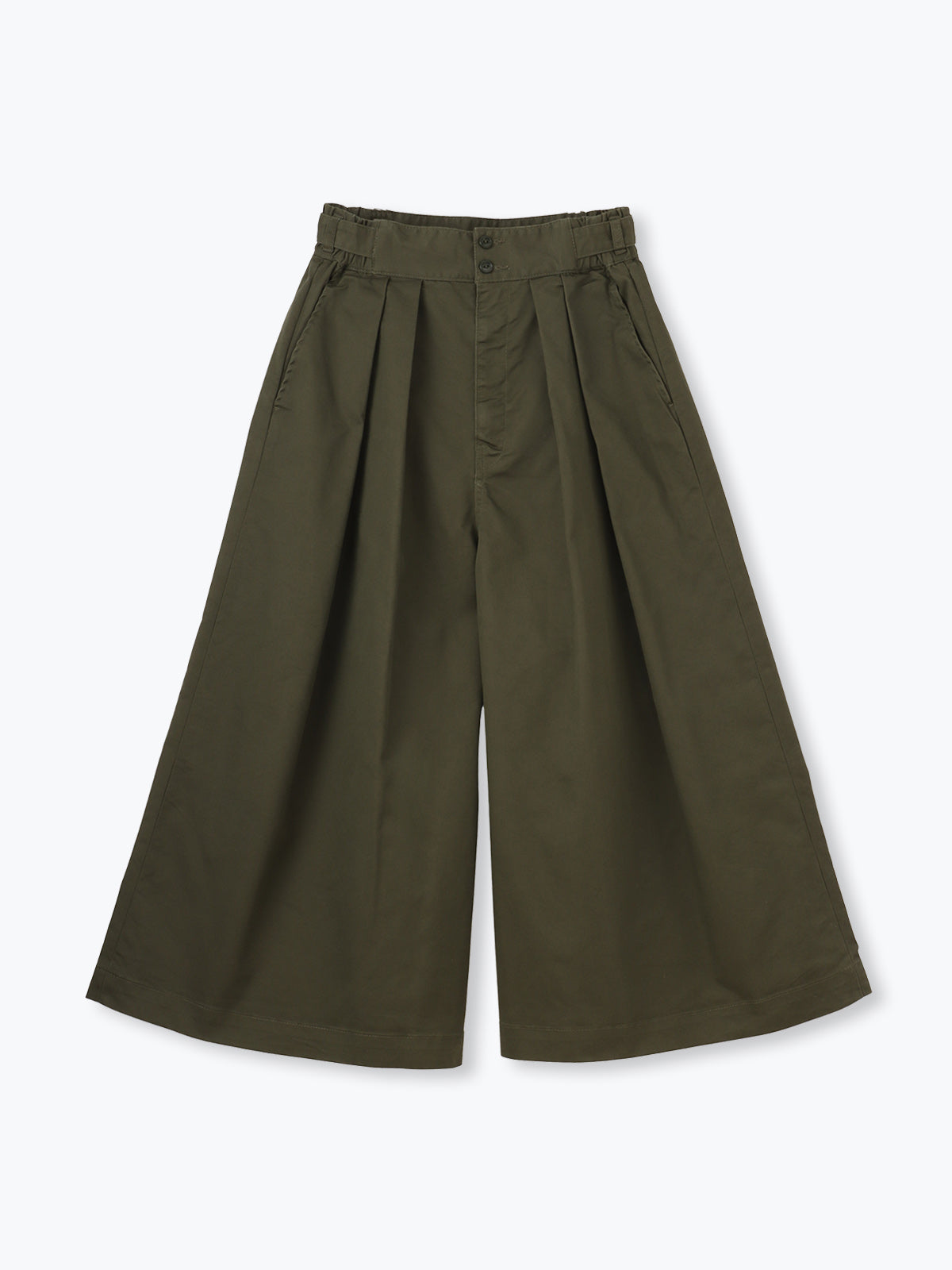 lelill レリル ワイドチノキュロット