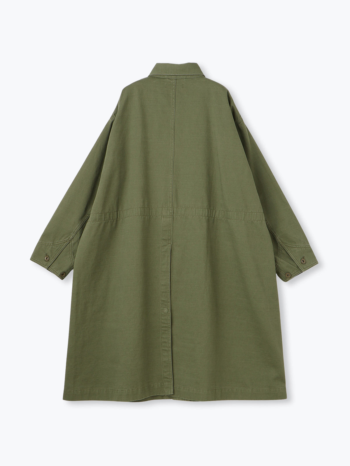 lelill レリル 【カーキ ラスト1点】ワークコート THE WORK COAT