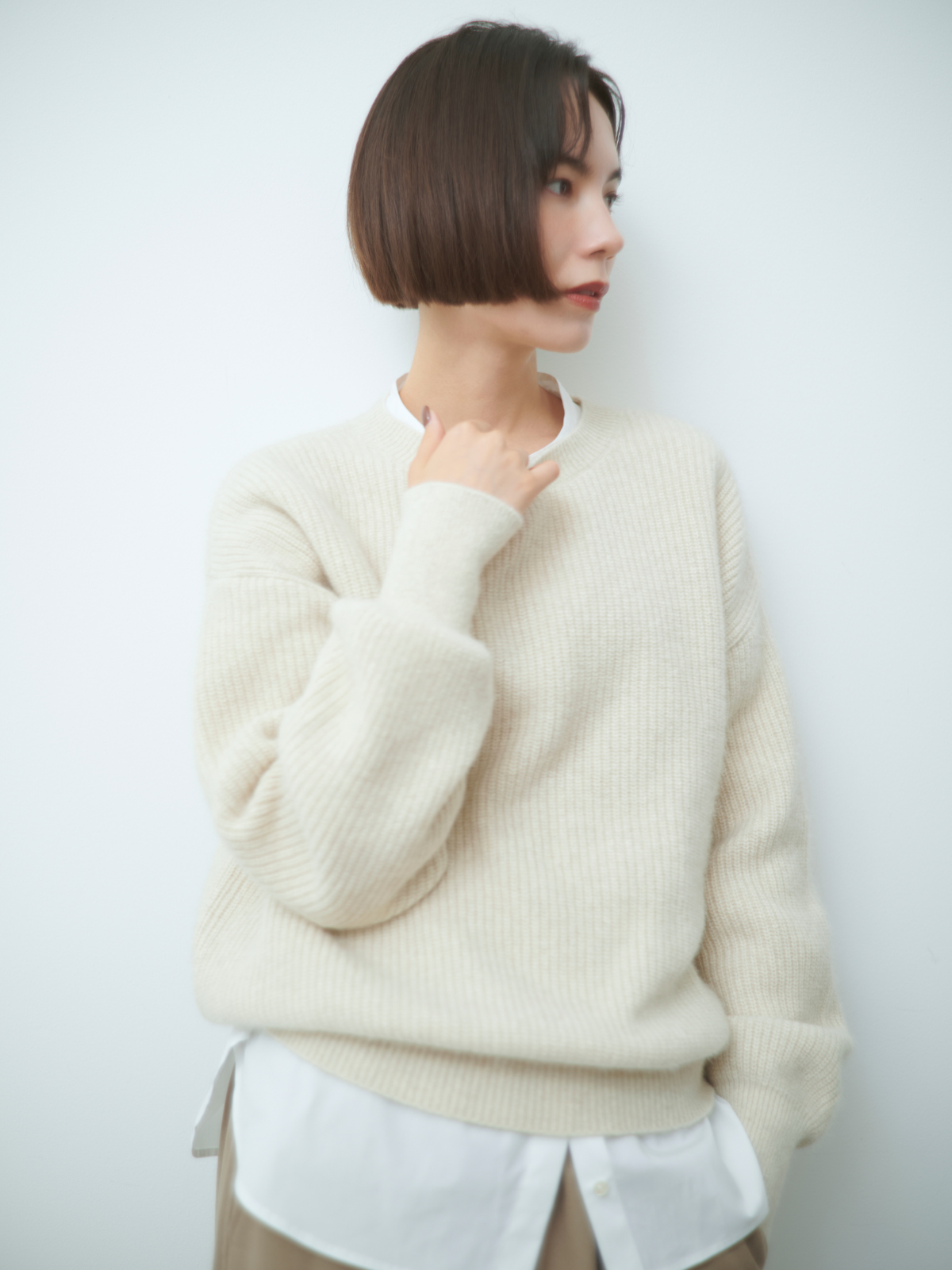 lelill レリル FOX畦プルオーバー lelill レリル FOX畦プルオーバー