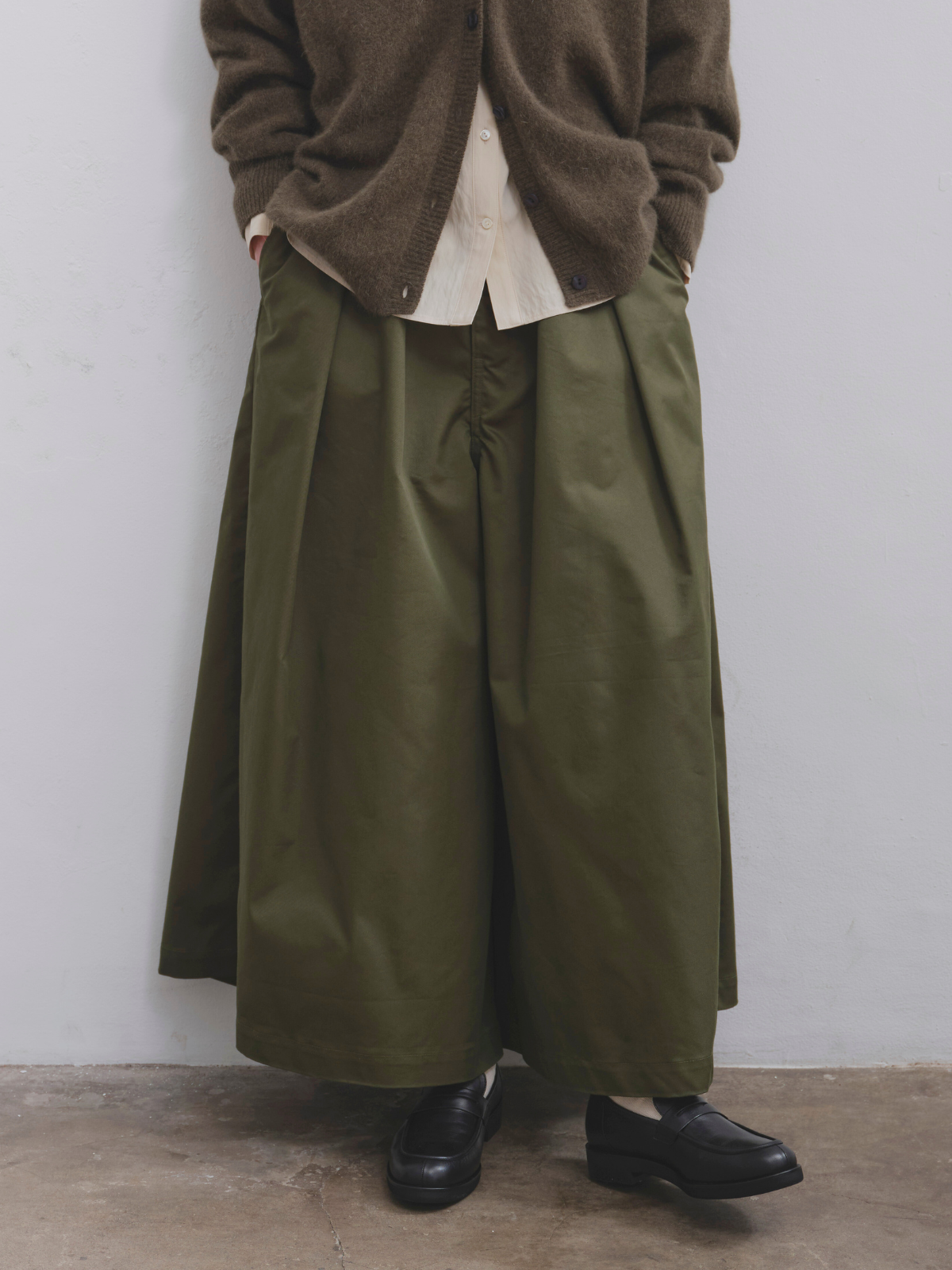 lelill レリル ワイドチノキュロット lelill レリル ワイドチノキュロット