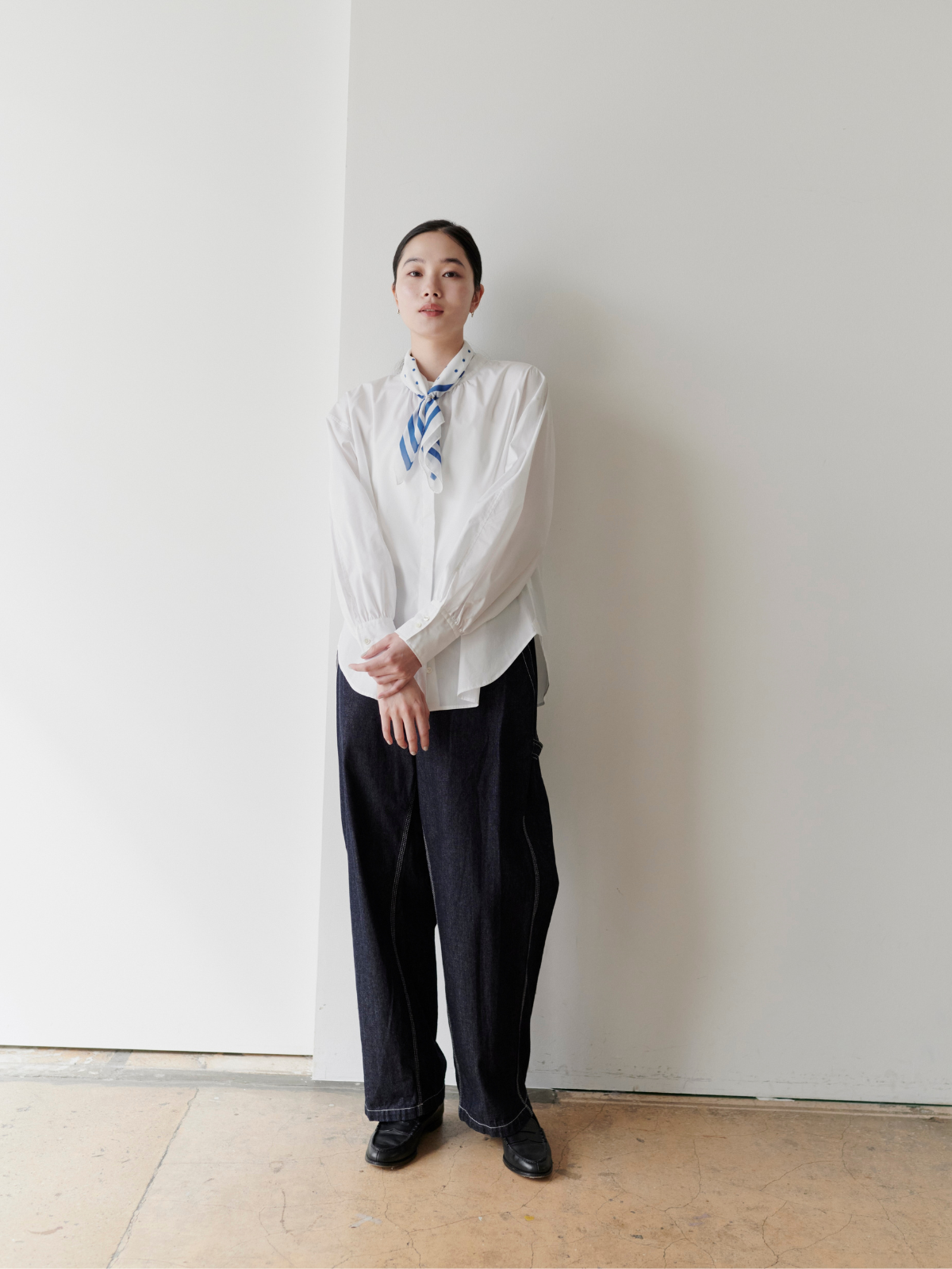 【予約商品・ノベルティ対象】ピマソロ スプリットブラウス