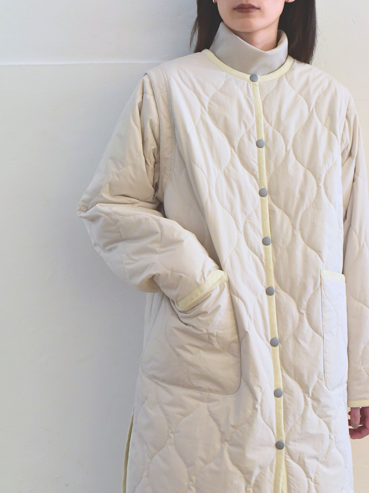 lelill レリル THE QUILTING COAT