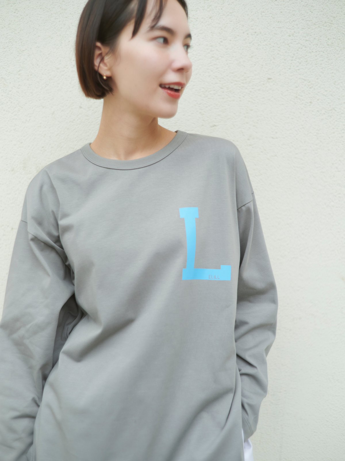 lelill レリル BASIC L/S プリントT①