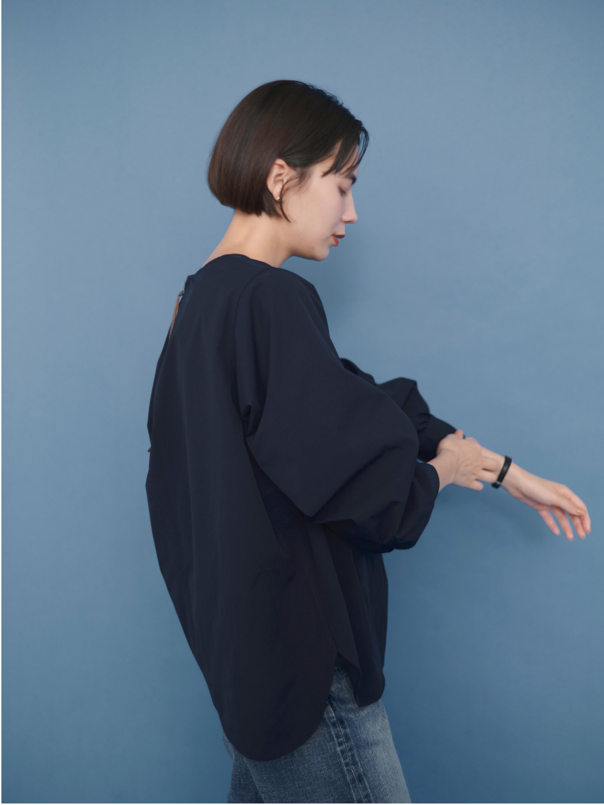 【Wポイント】lelill レリル THE BASIC BLOUSE 4.0