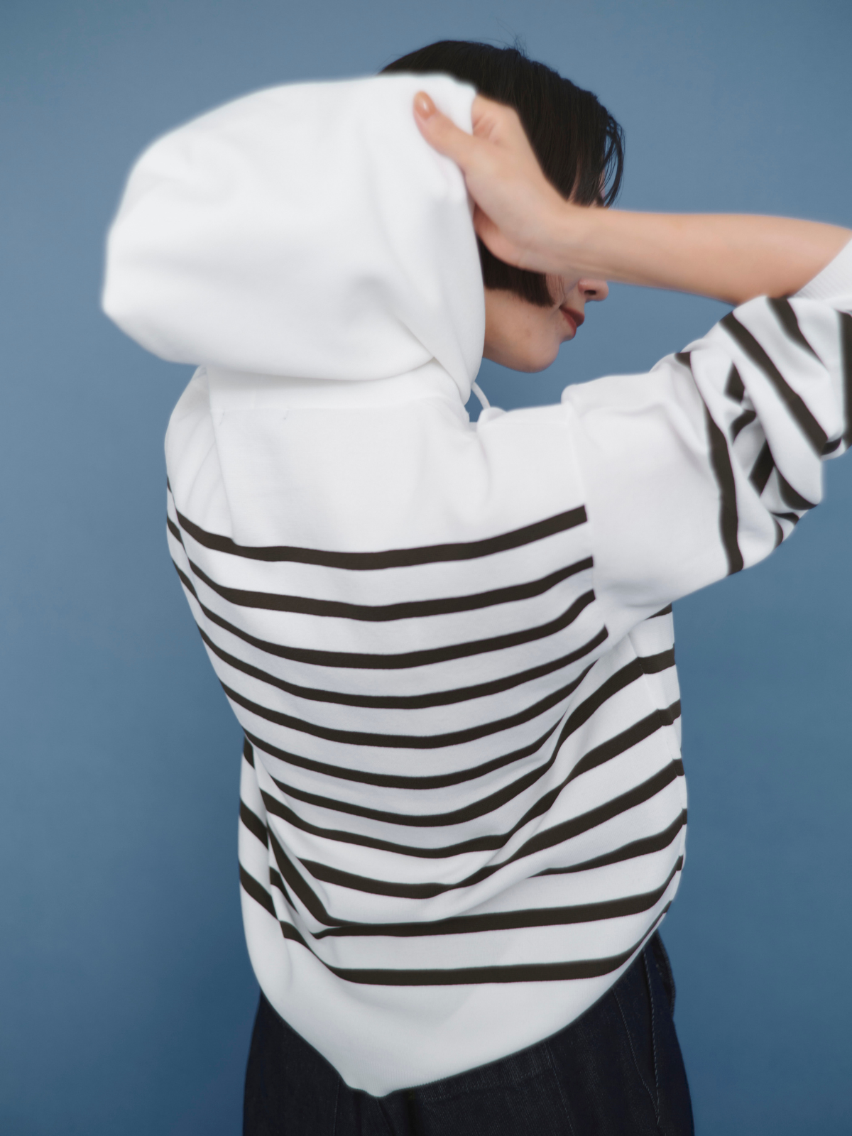 lelill レリル ハイテクボーダーフーディ(レギュラーシルエット)