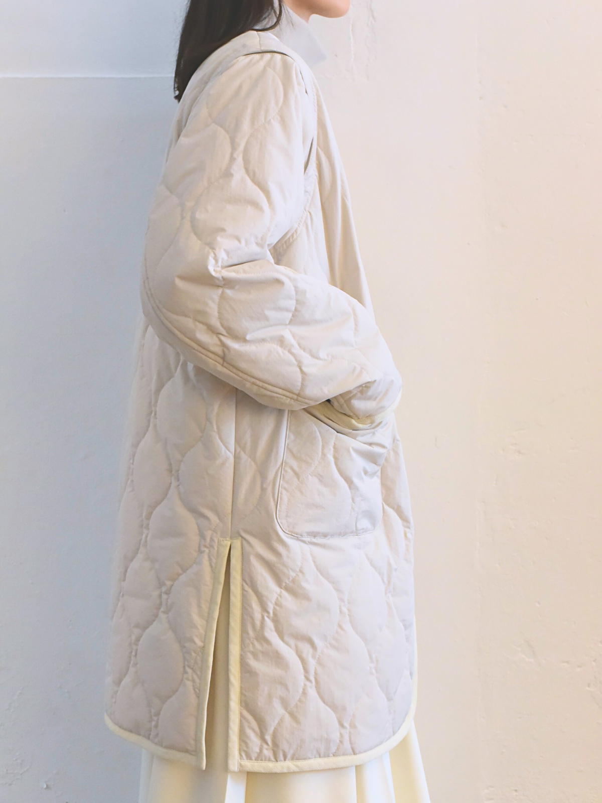 lelill レリル THE QUILTING COAT