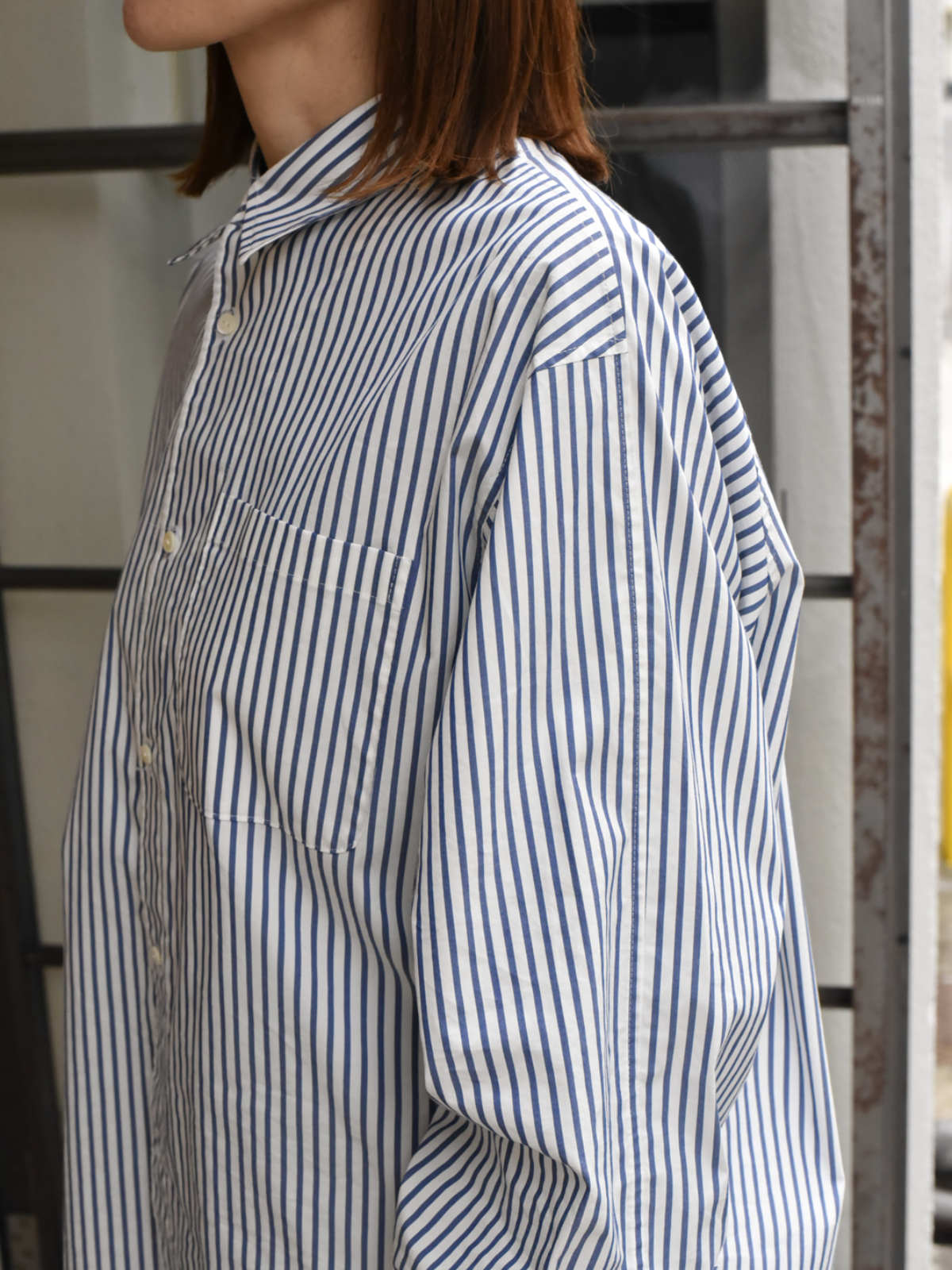 lelill レリル ピマソロ スプリットワイドシャツ