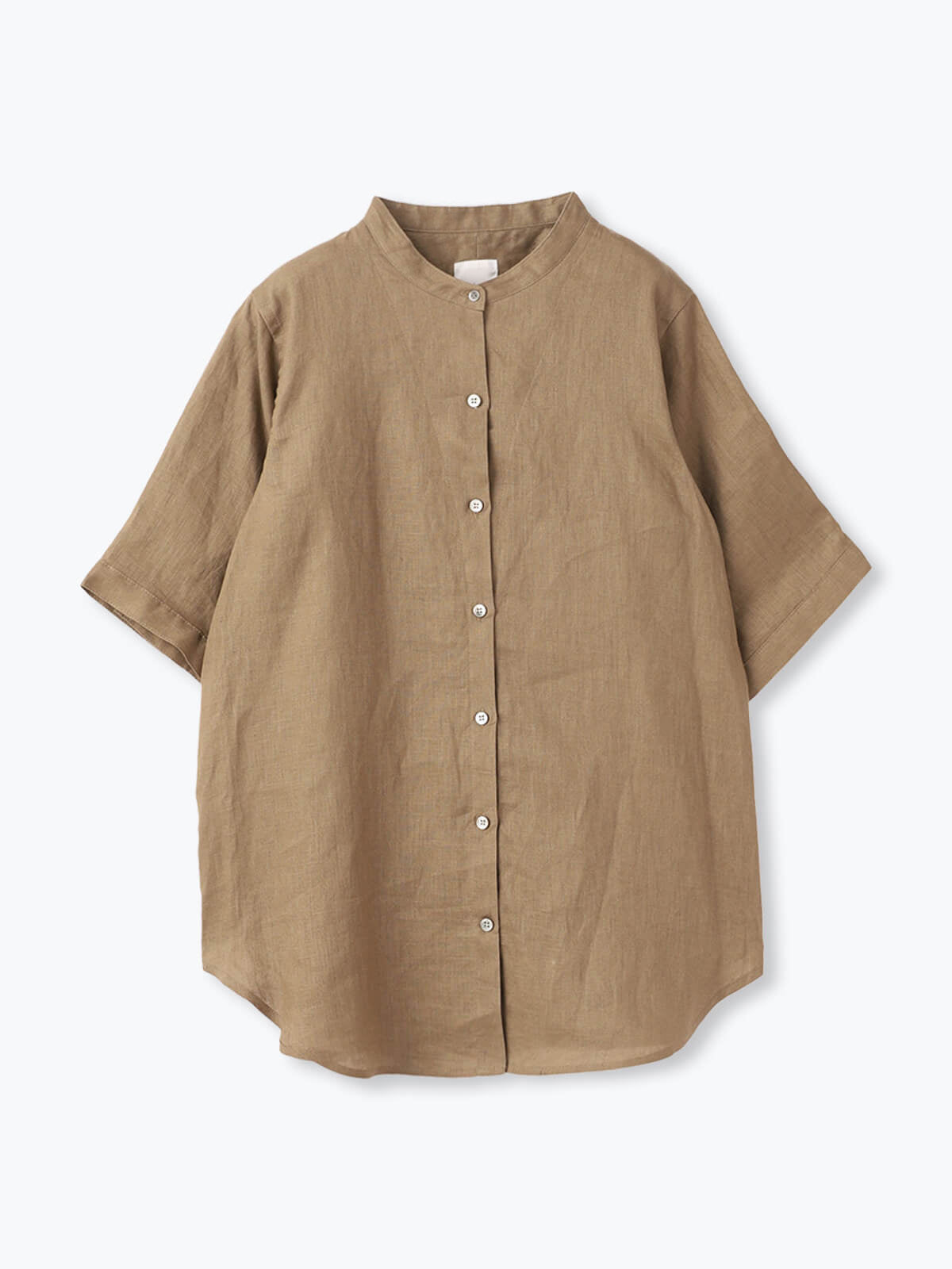 lelill レリル リネンベーシックシャツ