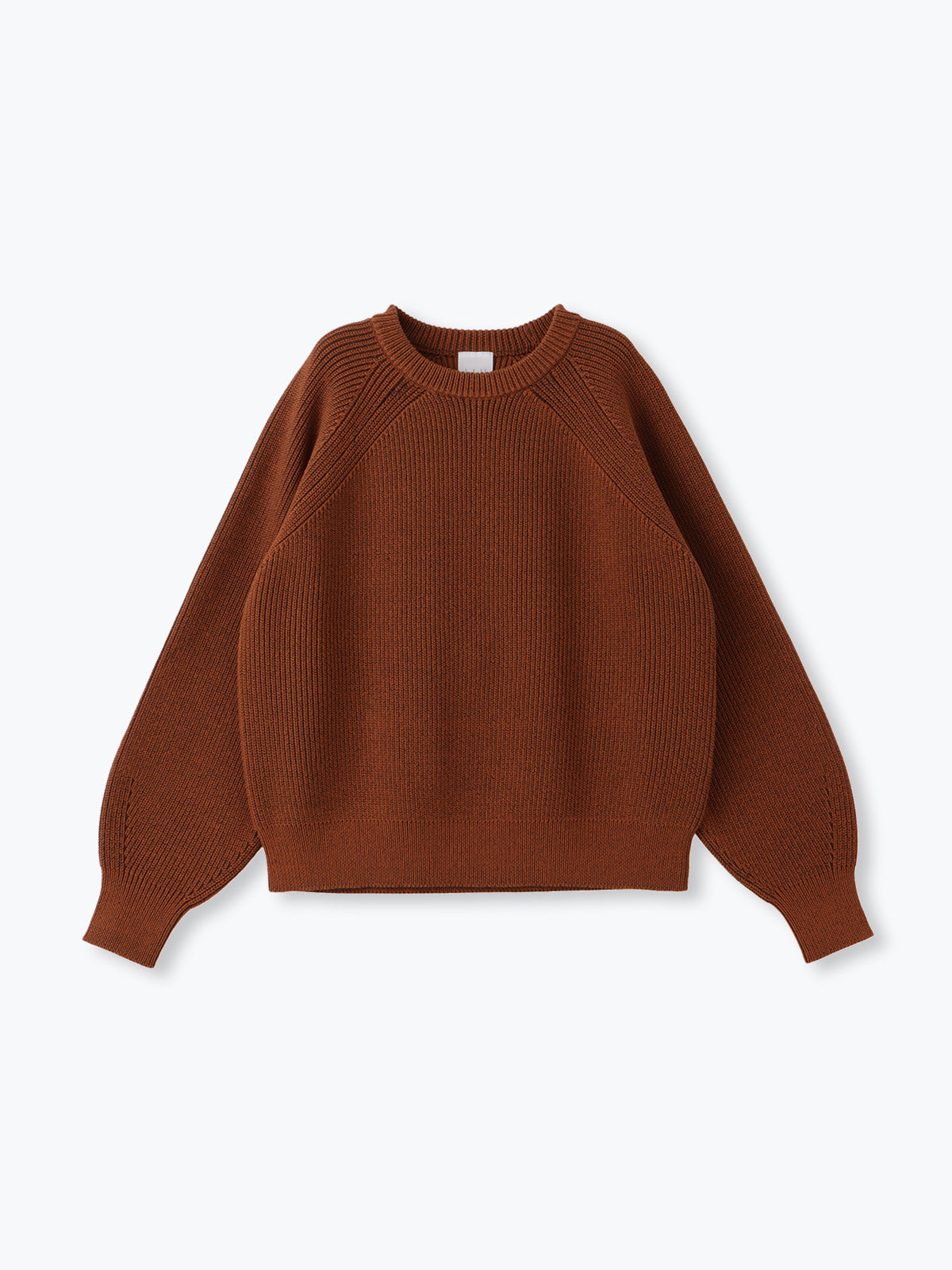 lelill レリル プレーティング畦プルオーバー