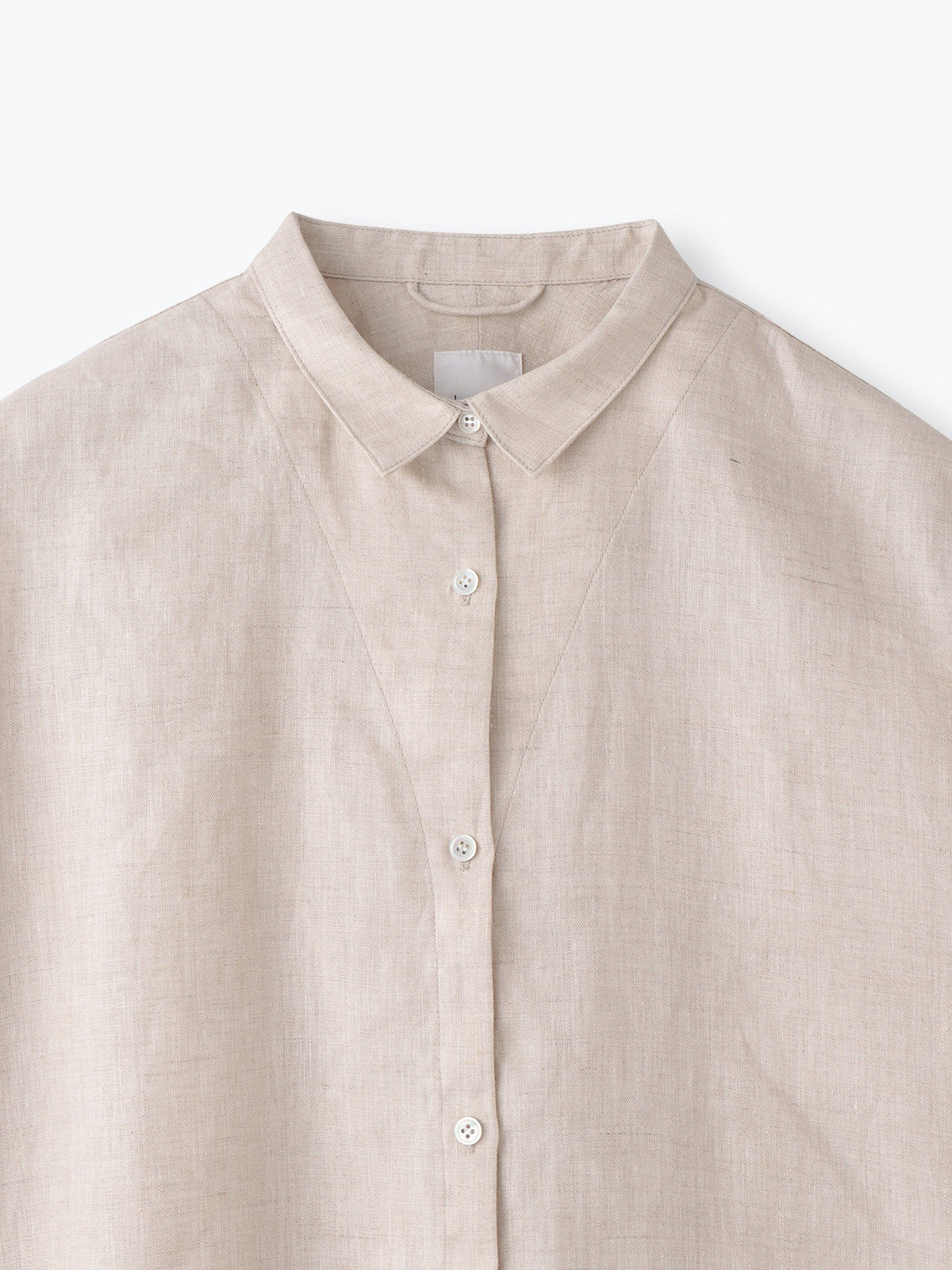 lelill レリル THE BASIC LINEN SHIRT