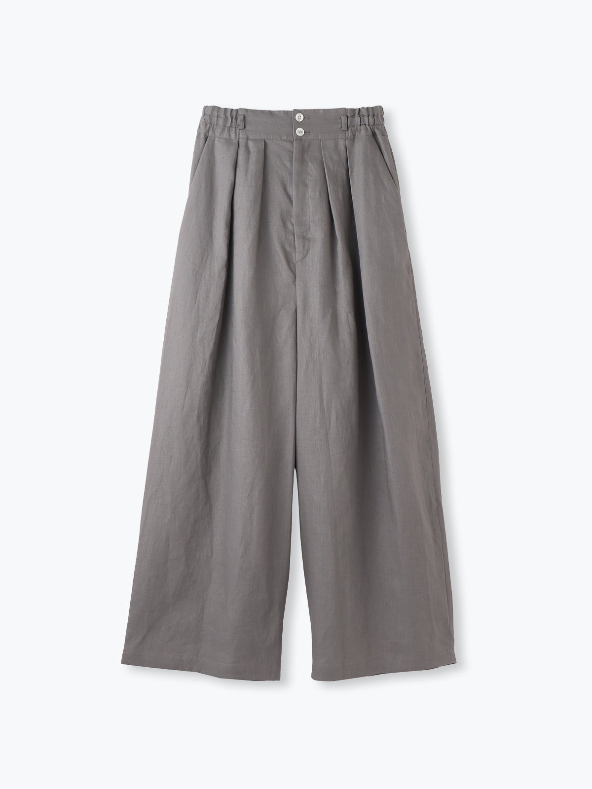 lelill レリル リネンワイドパンツ LINEN WIDE PANTS