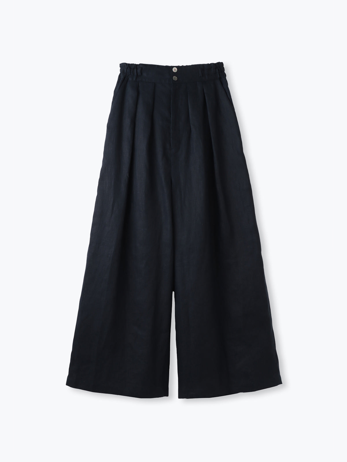 lelill レリル リネンワイドパンツ LINEN WIDE PANTS
