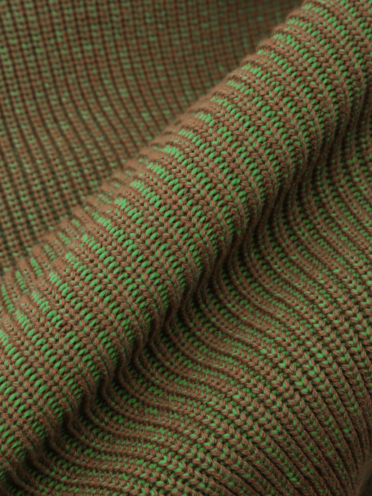 lelill レリル ドライプレーティング畦カーディガン