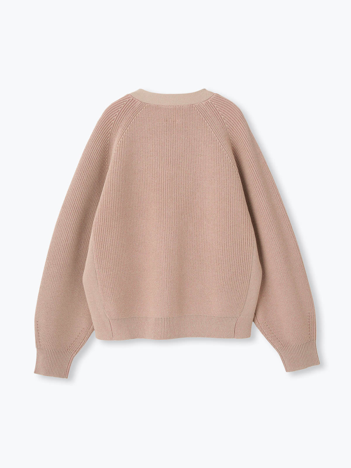 lelill レリル ドライプレーティング畦カーディガン