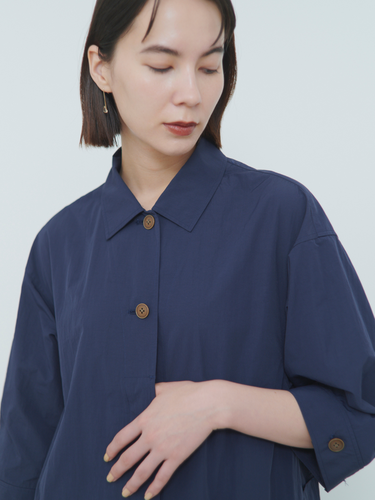 lelill レリル バルマカーンコートワンピース