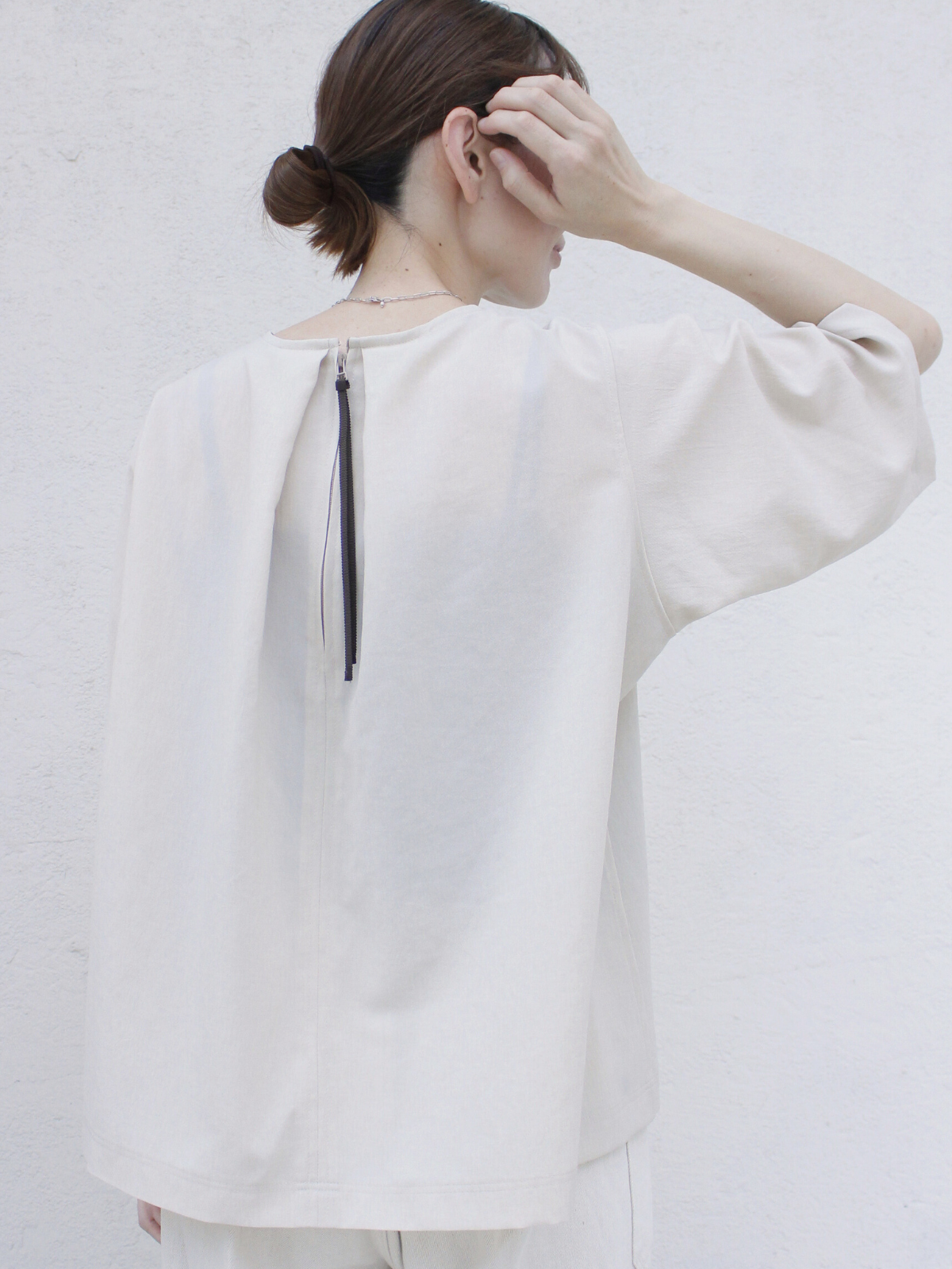 lelill レリル【日本製】THE BASIC H/S BLOUSE