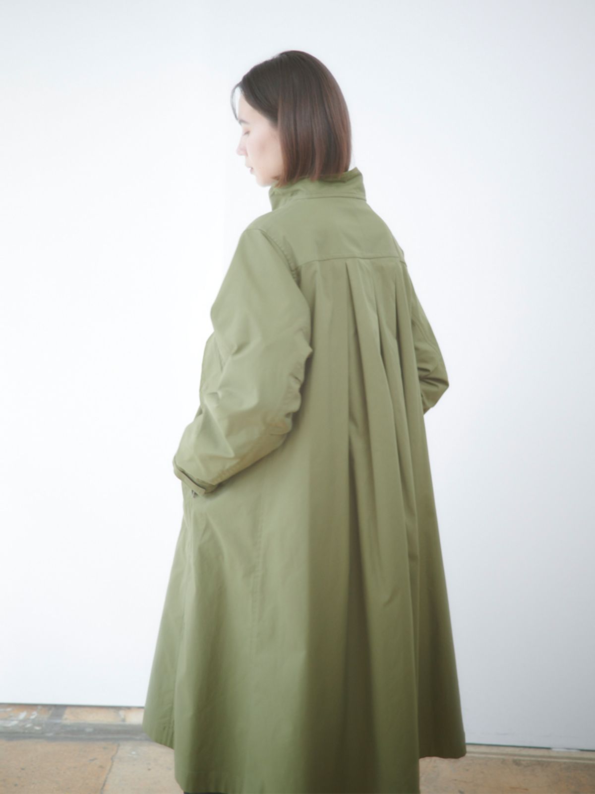 【ノベルティ対象】lelill レリル 4WAY バックタックモッズコート