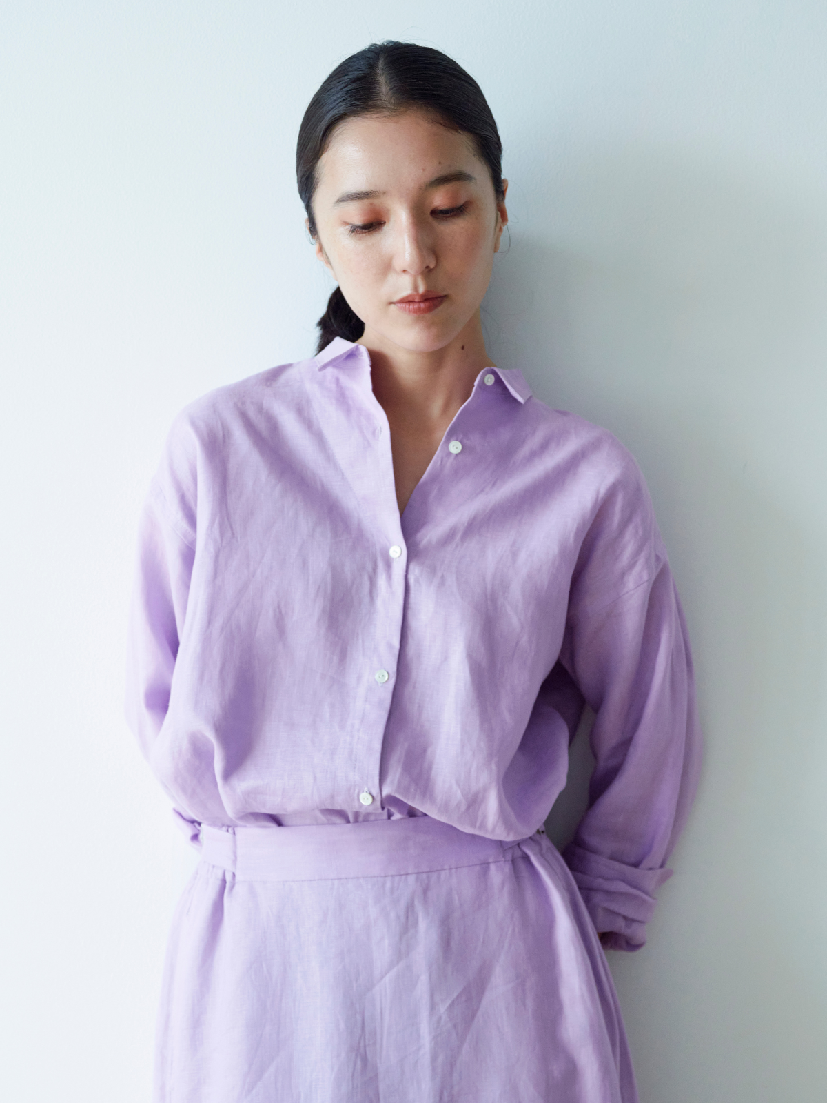 lelill レリル THE BASIC LINEN SHIRTS