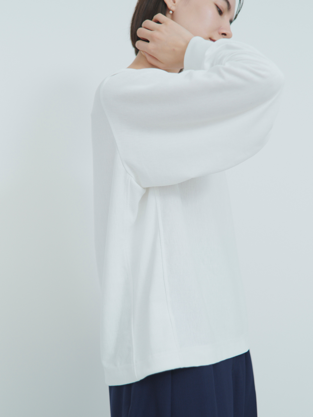 lelill レリル【日本製】THE 2WAY BASIC L/S T