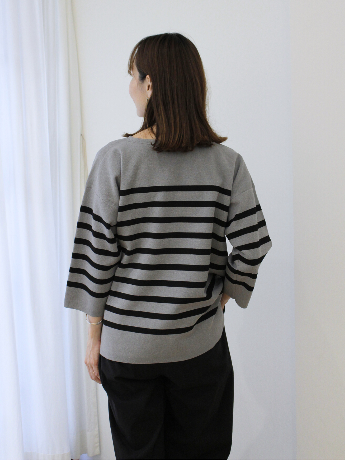 lelill レリル limited KNIT ハイテクワイドスリーブニット