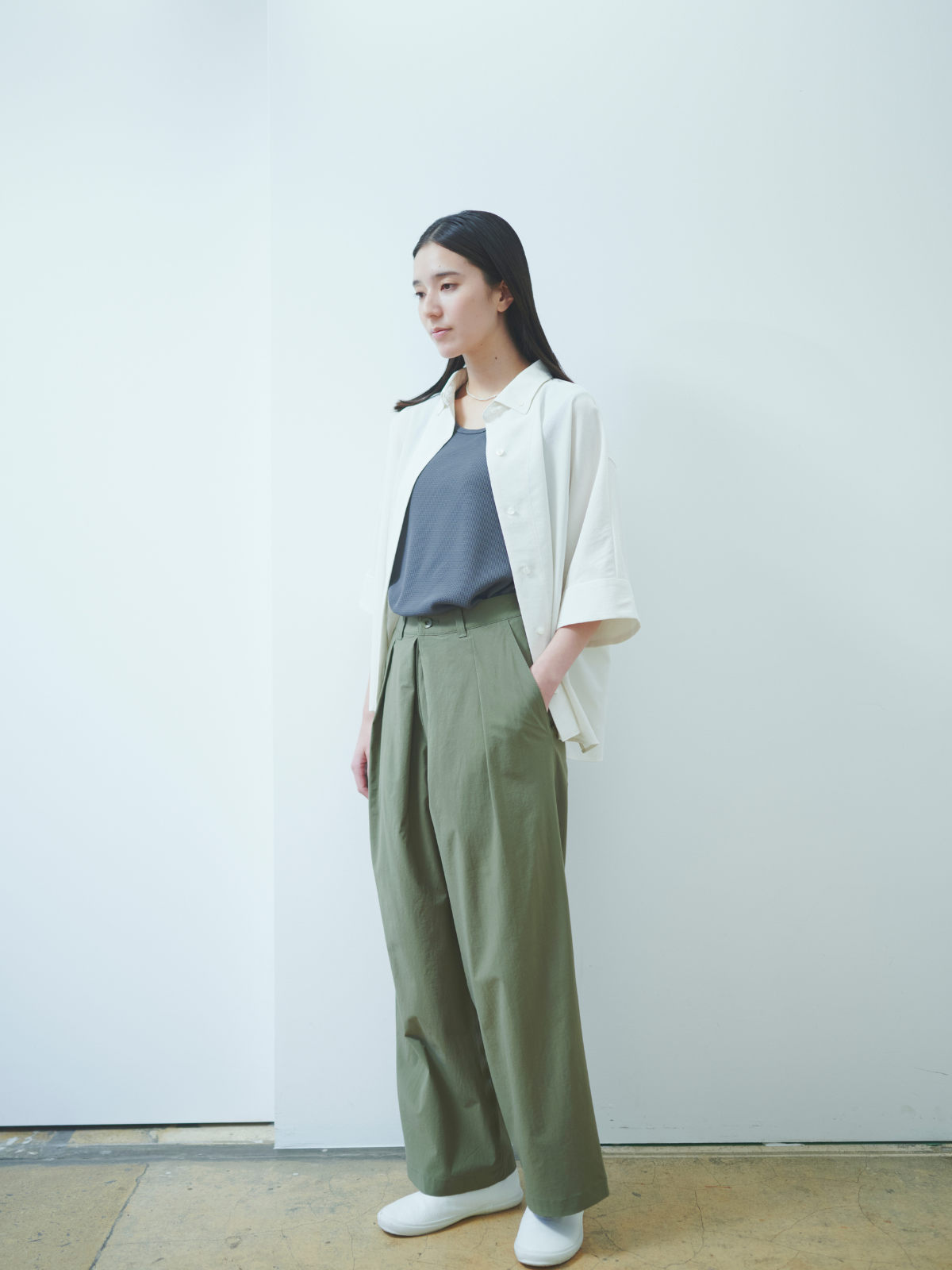 lelill レリル【日本製】ハイテクワッフルタンク