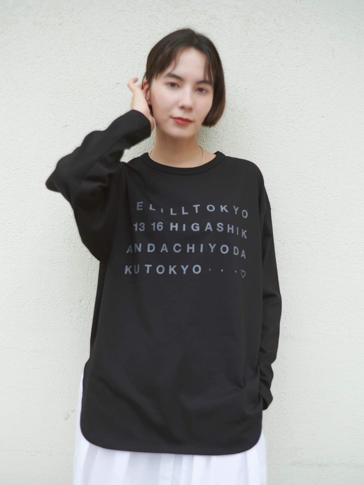 lelill レリル BASIC L/S プリントT③