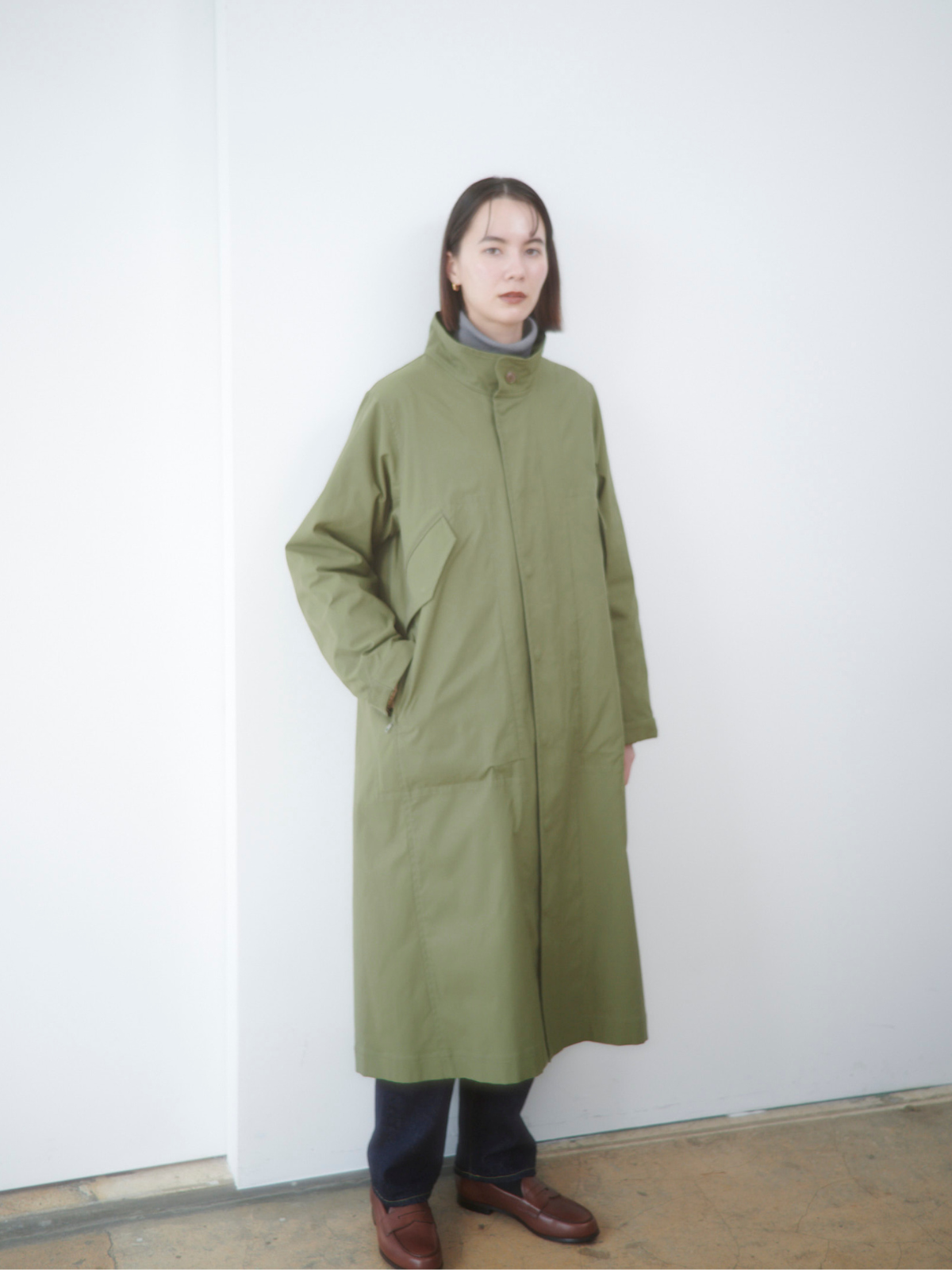【ノベルティ対象】lelill レリル 4WAY バックタックモッズコート