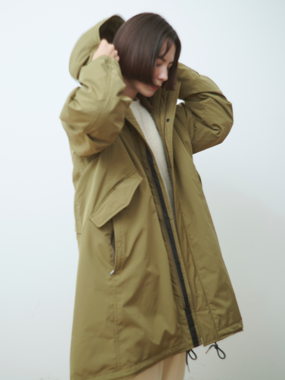 【予約商品・ノベルティ対象】lelill レリル ユーティリティーモッズコート