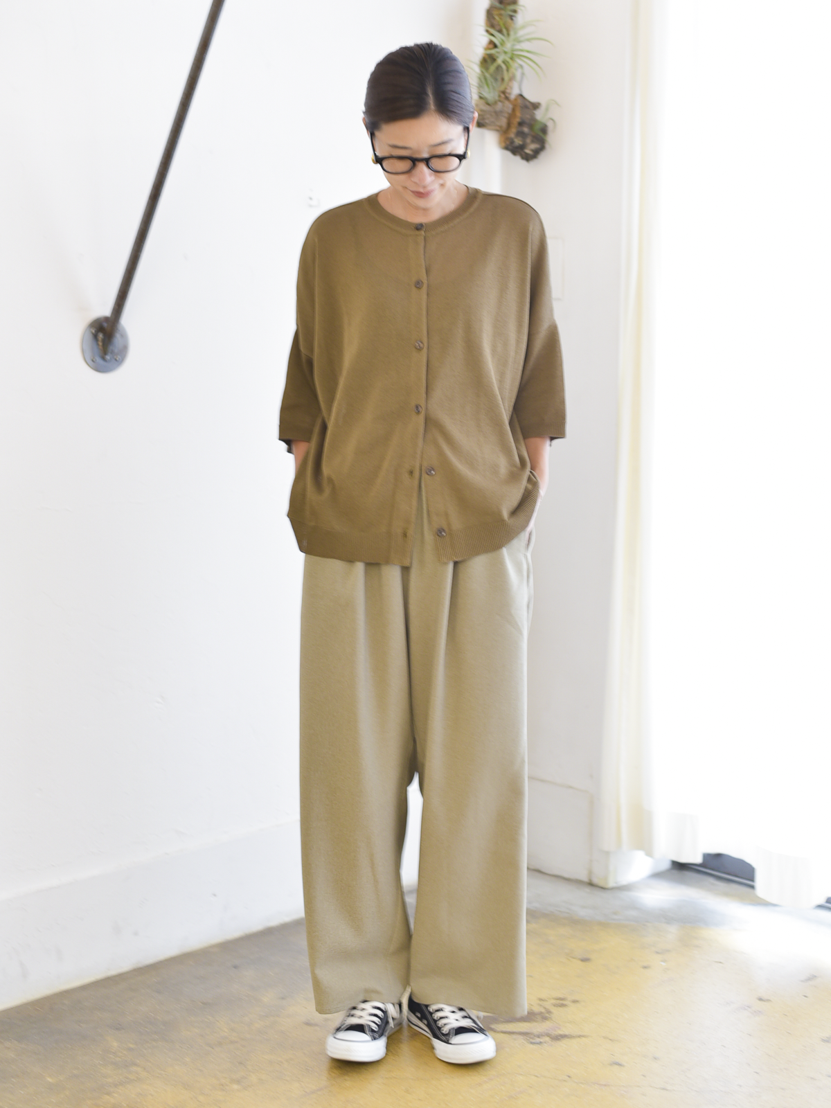 lelill レリル ハイテクイージーワイドPANTS