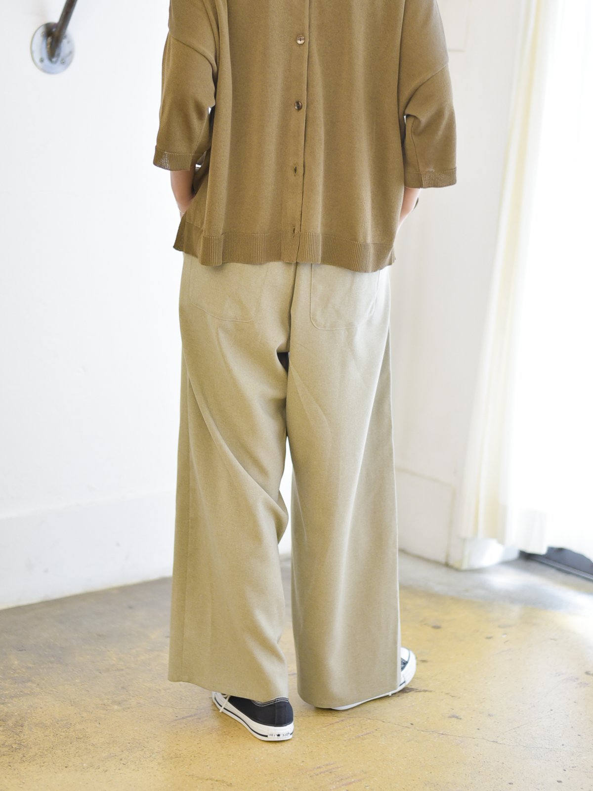 lelill レリル ハイテクイージーワイドPANTS