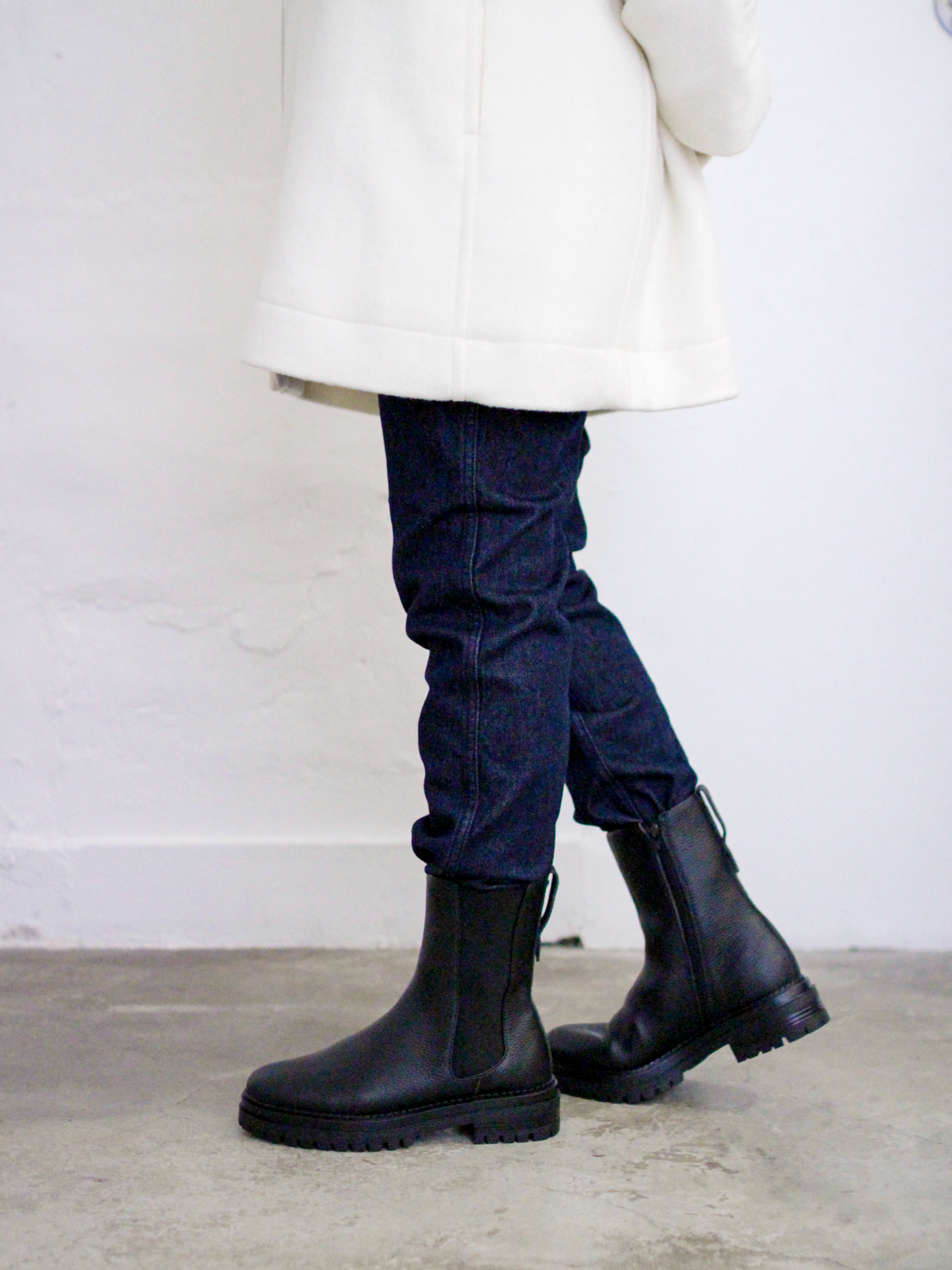 lelill レリル サイドゴアブーツ