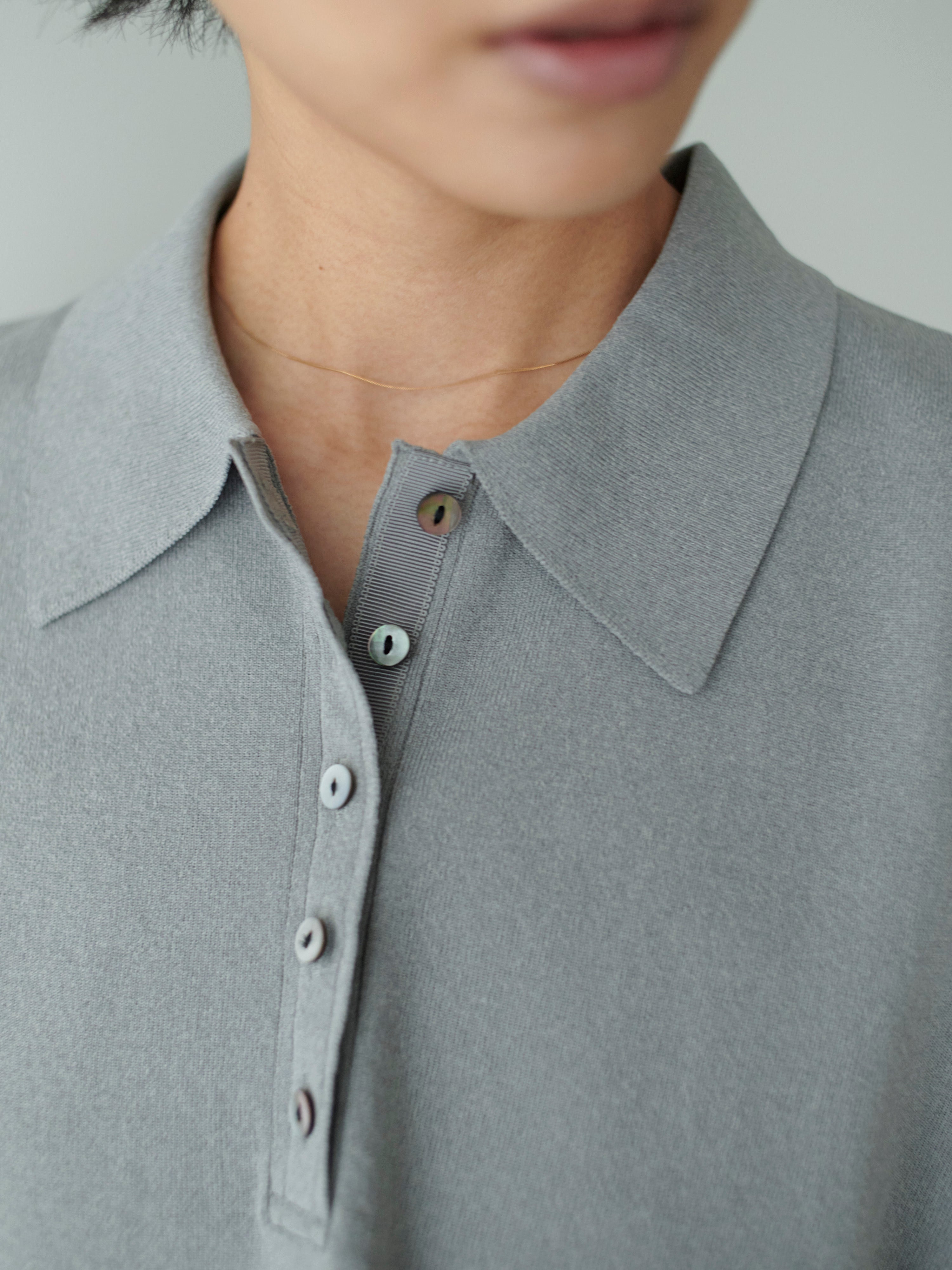 lelill レリル THE HIGHTECH KNIT POLO