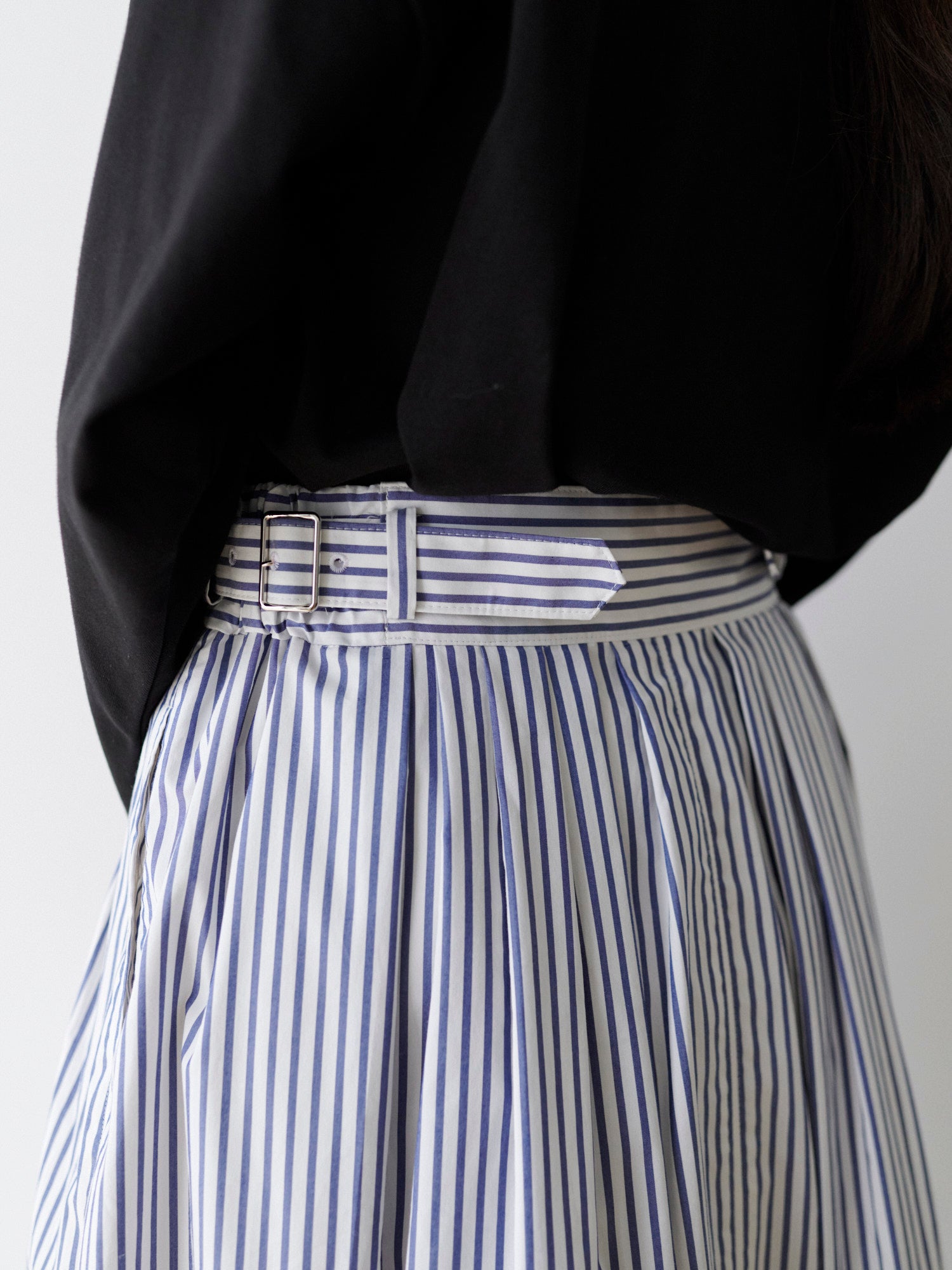 lelill レリル ピマソロ サイドベルトフレアースカート