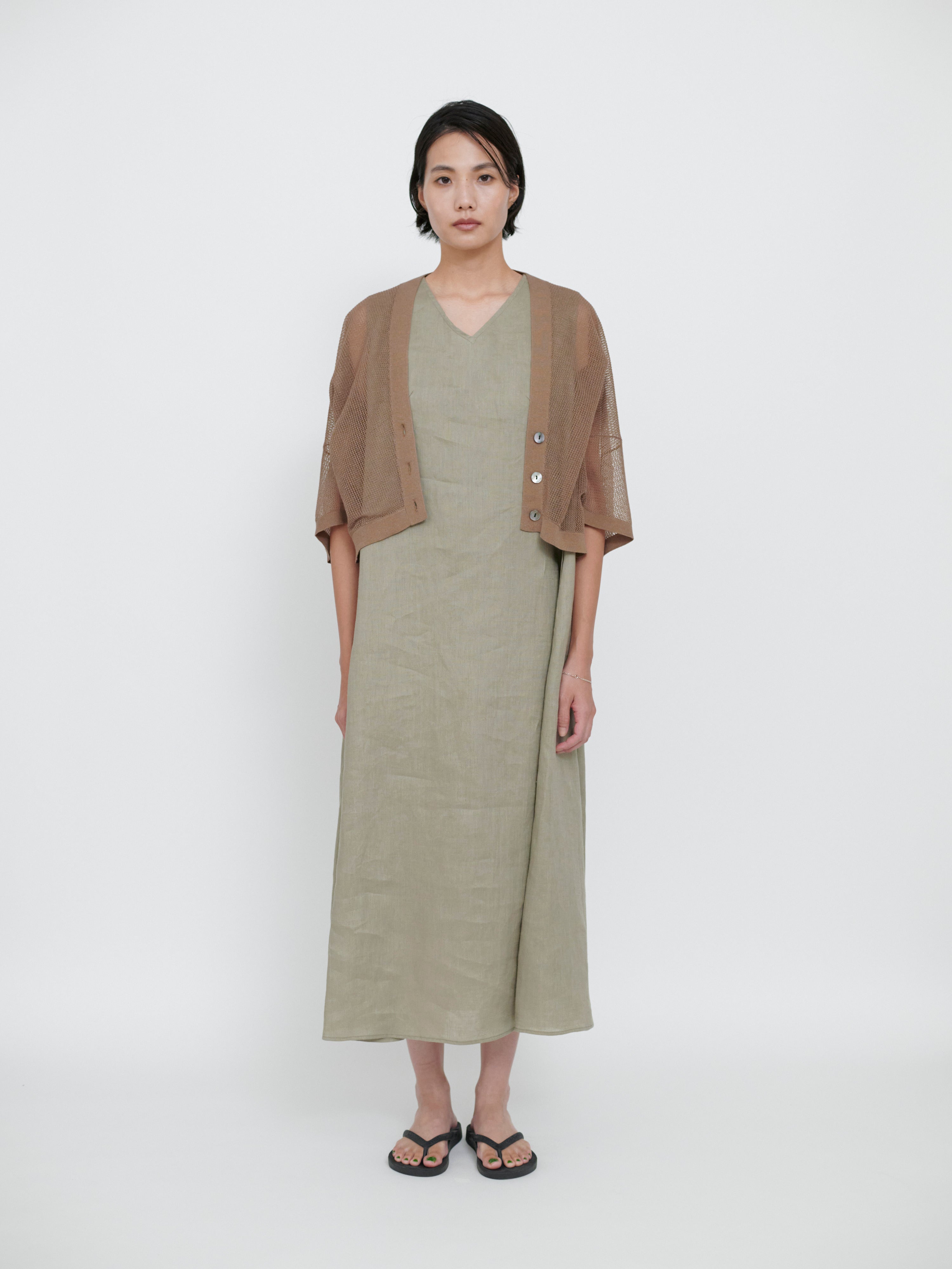 lelill レリル シアーメッシュボレロ
