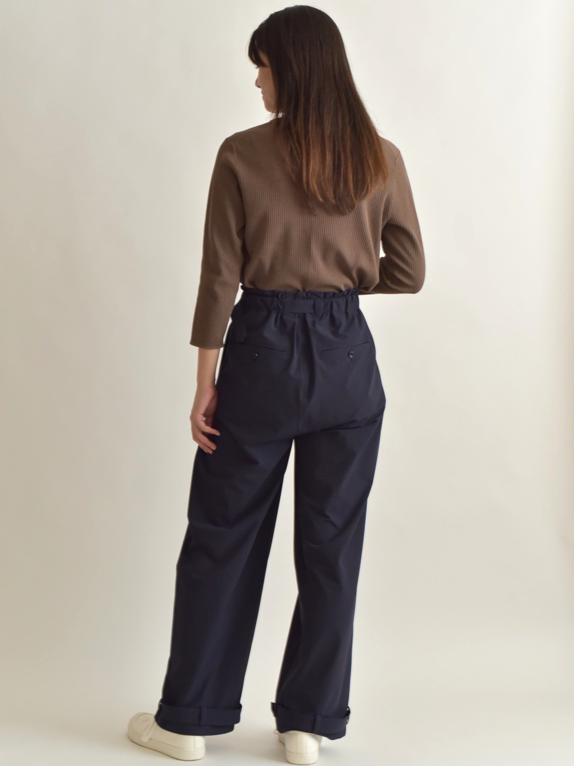 lelill レリル 2WAY ベルテッドパンツ