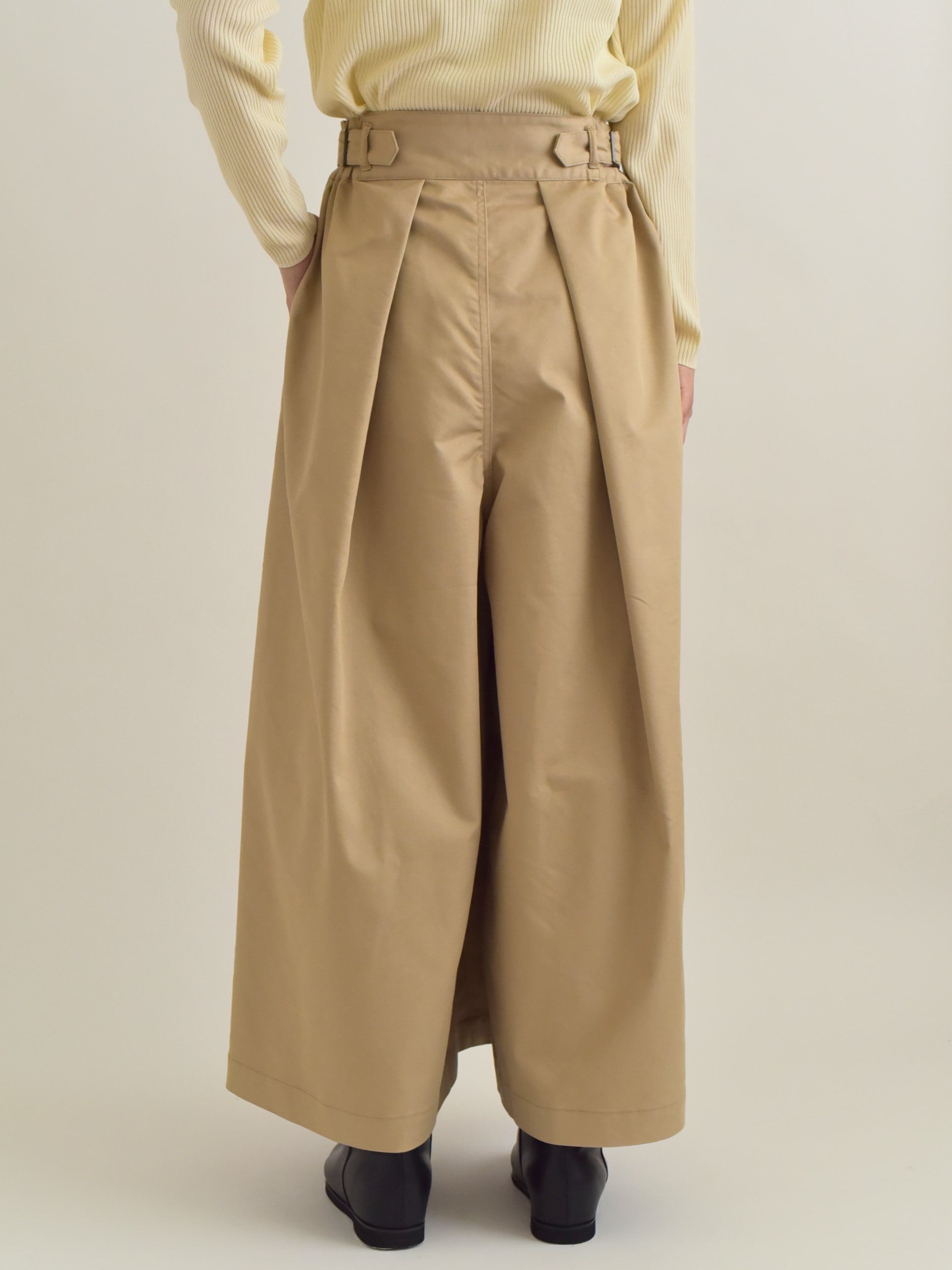 lelill レリル ワイドチノキュロット