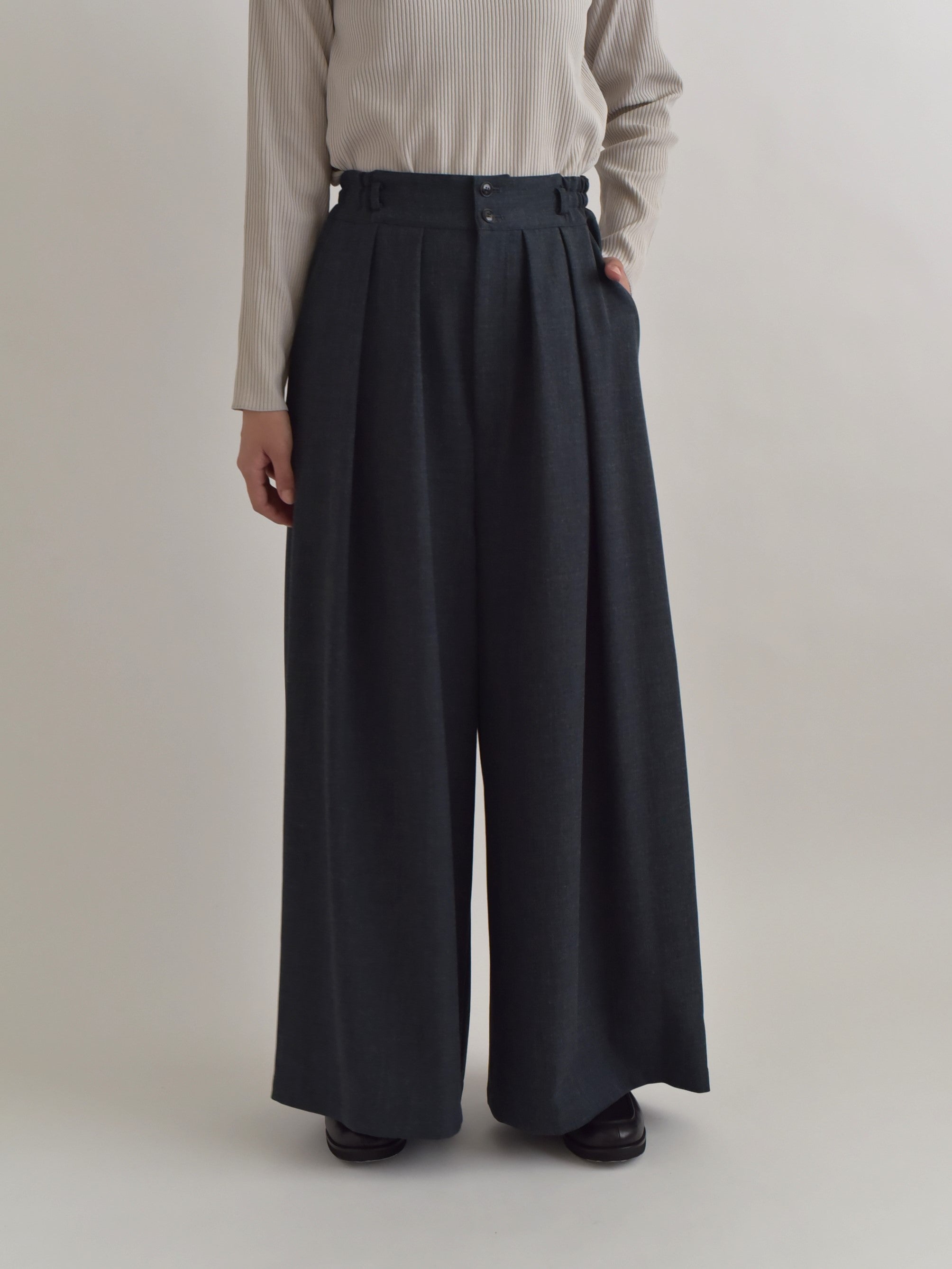 lelill レリル トロピカルワイドパンツ