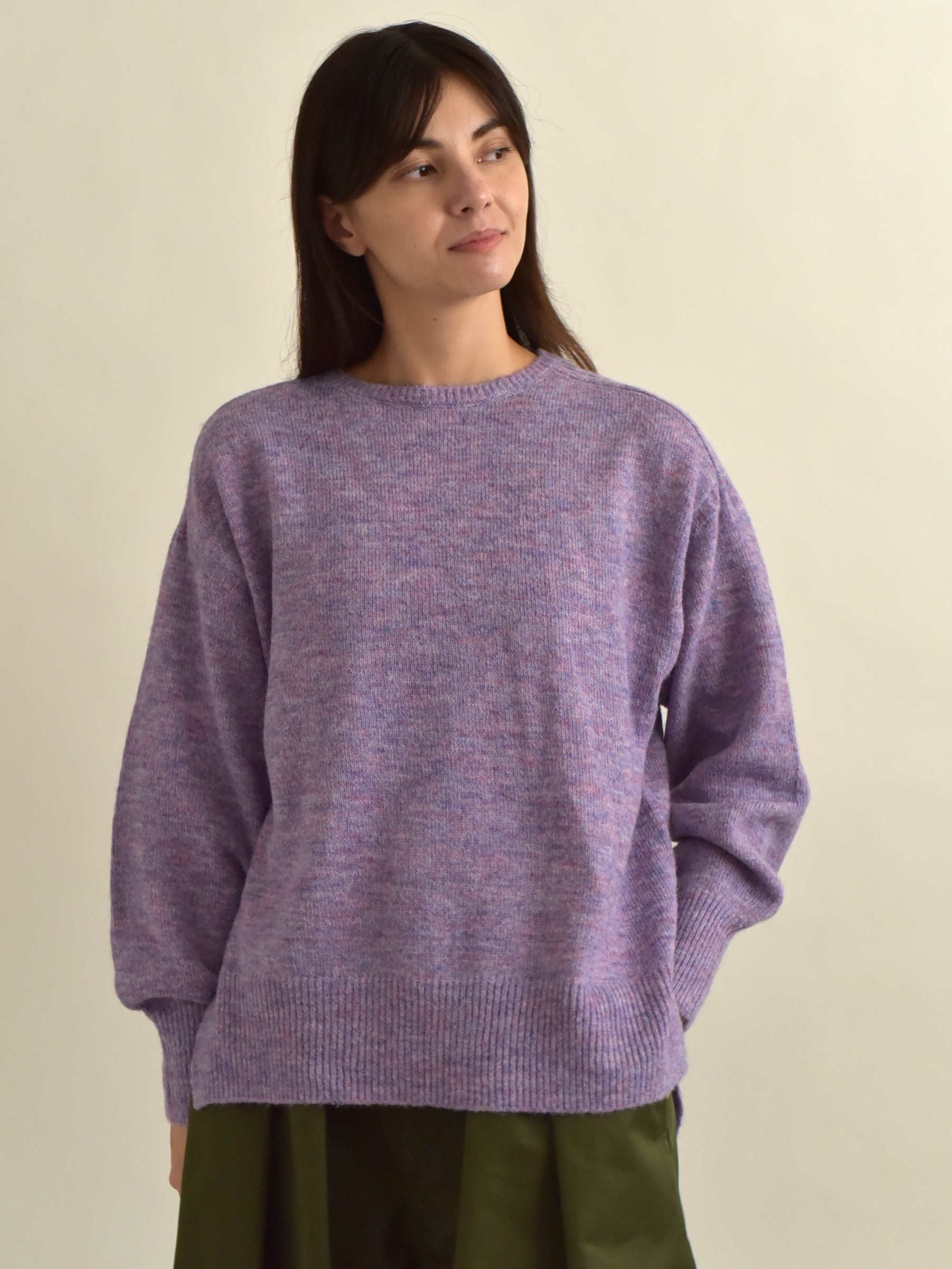 lelill レリル メランジミックスプルオーバー