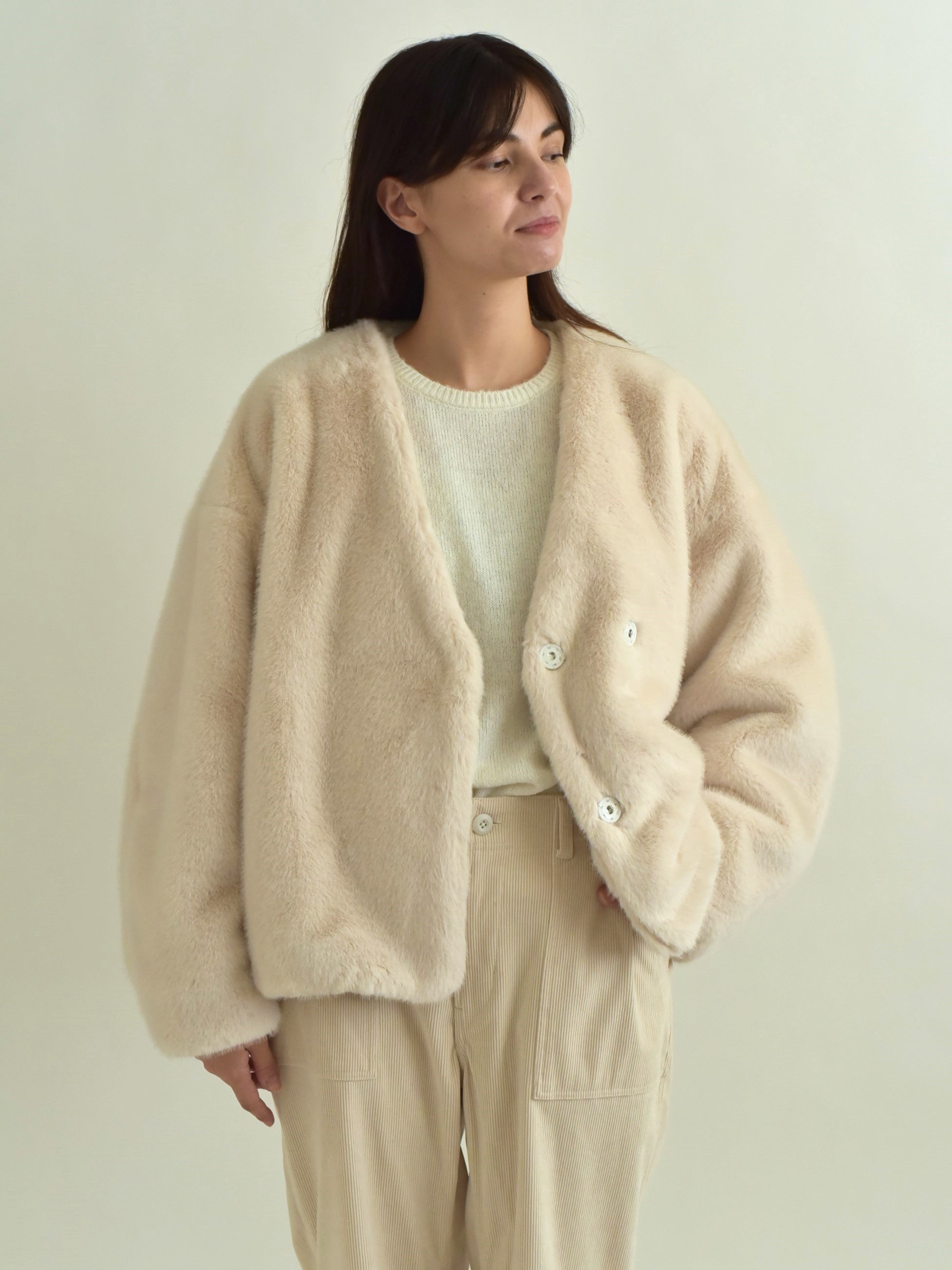 lelill レリル COZYファージャケット