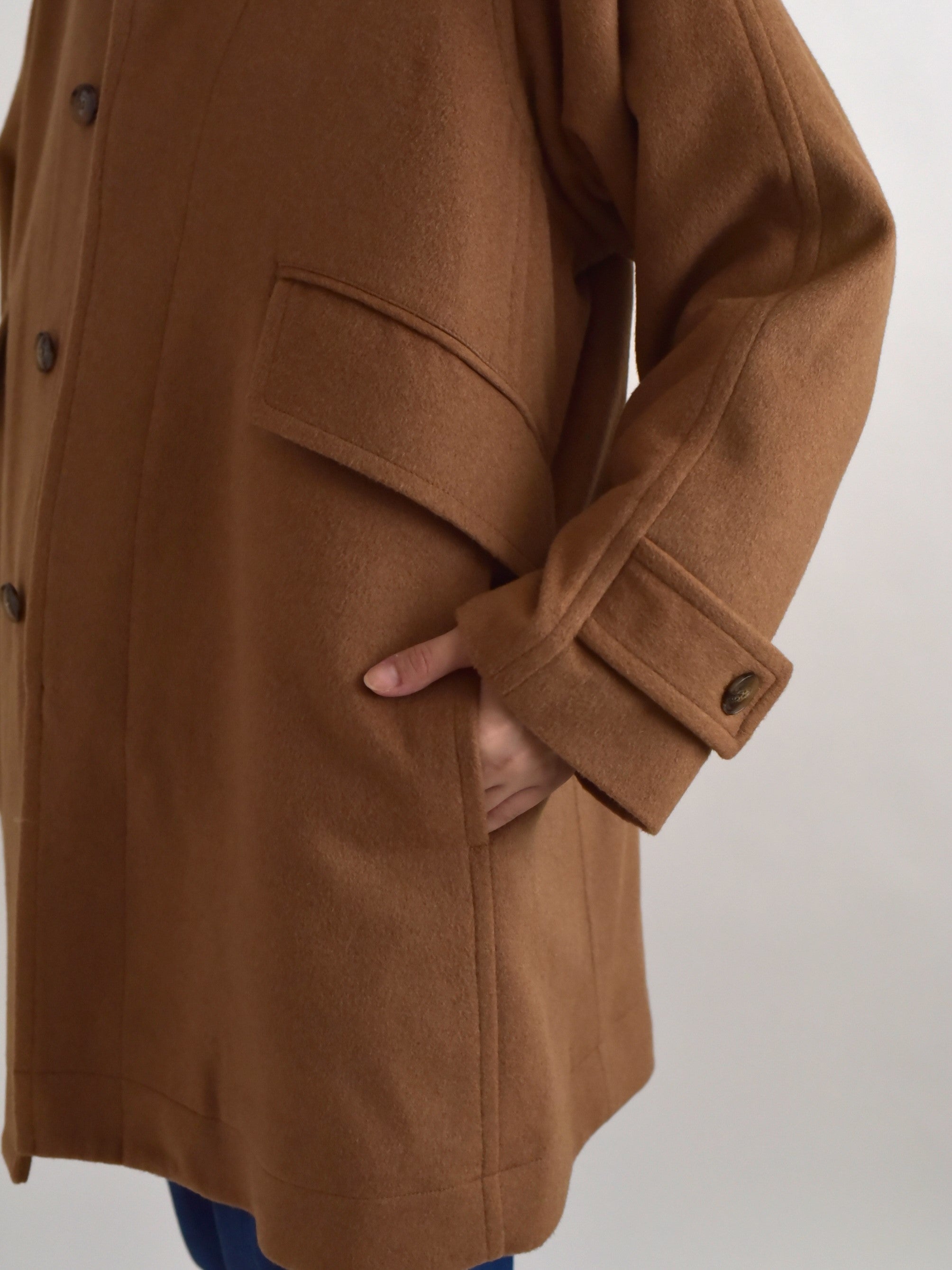 lelill レリル ウールバルマカーンコート