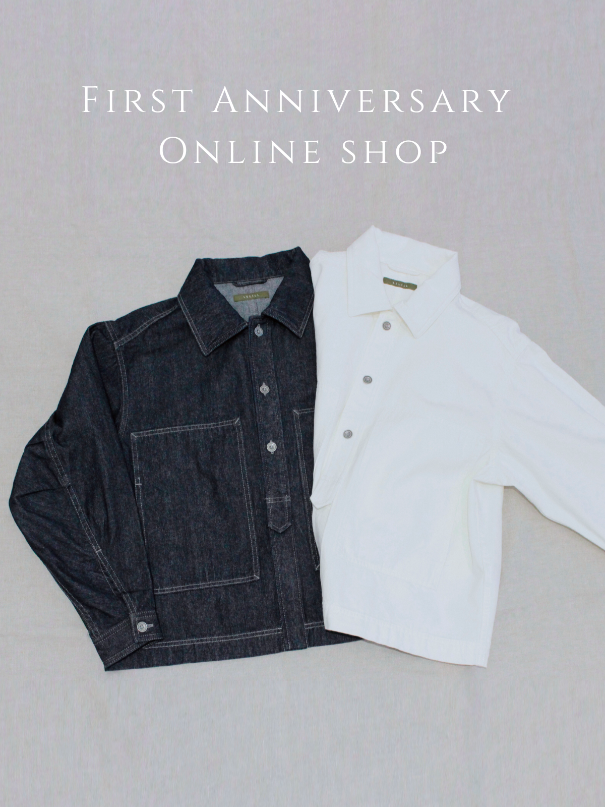 ONLINE SHOP First Anniversary | March 7th, 10:00 AM