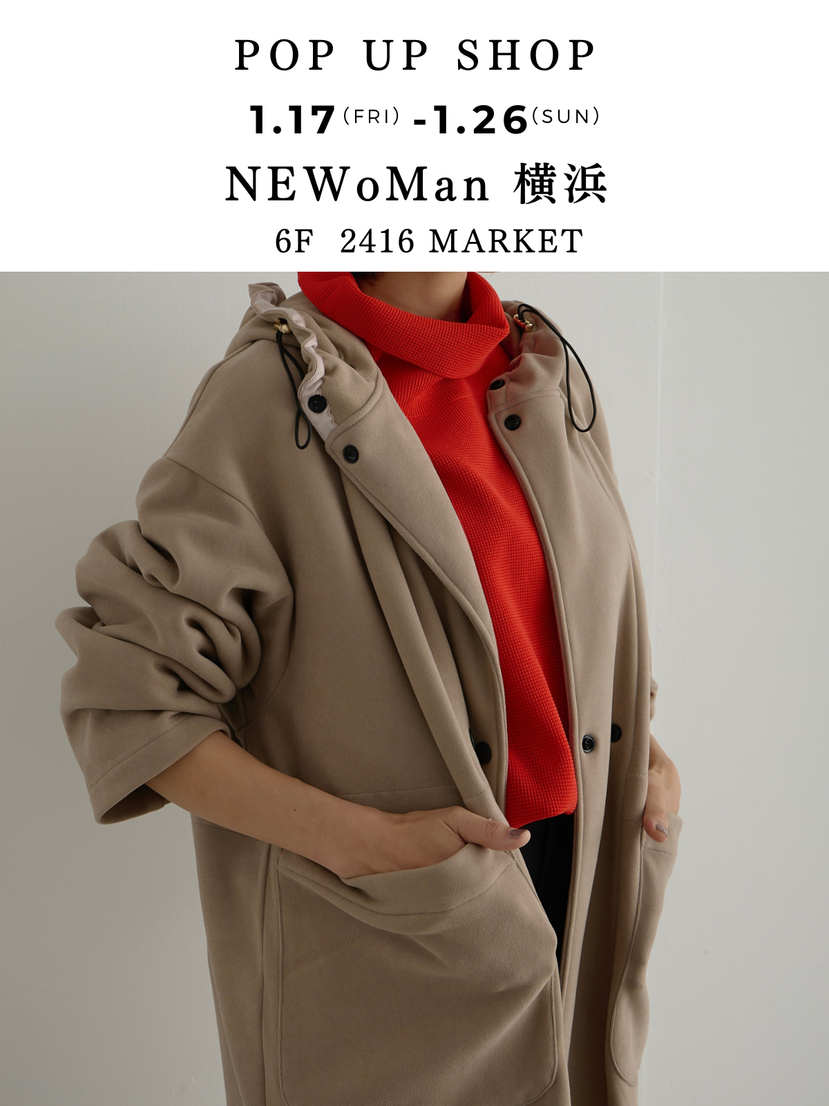 ｜POP UP｜NEWoMan 横浜｜ 6階  at  2416MARKET