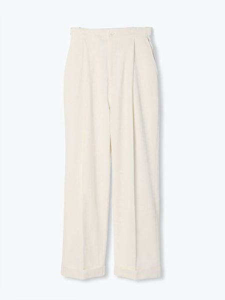 lelill レリル サイドベルトトラウザー