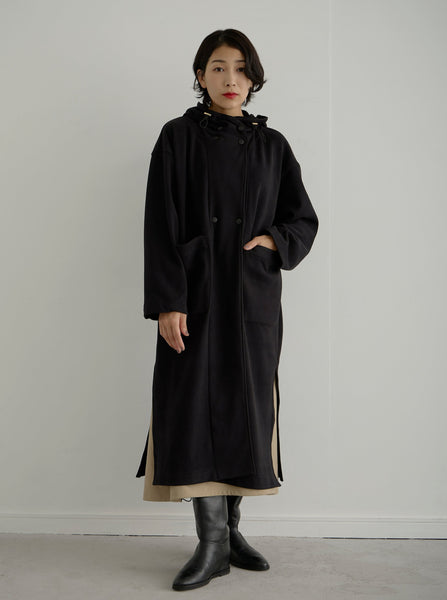 美品！レリルlelillロングガウンコートブラック黒　春コートリネン 0458_grande.jpg?v=1720407625