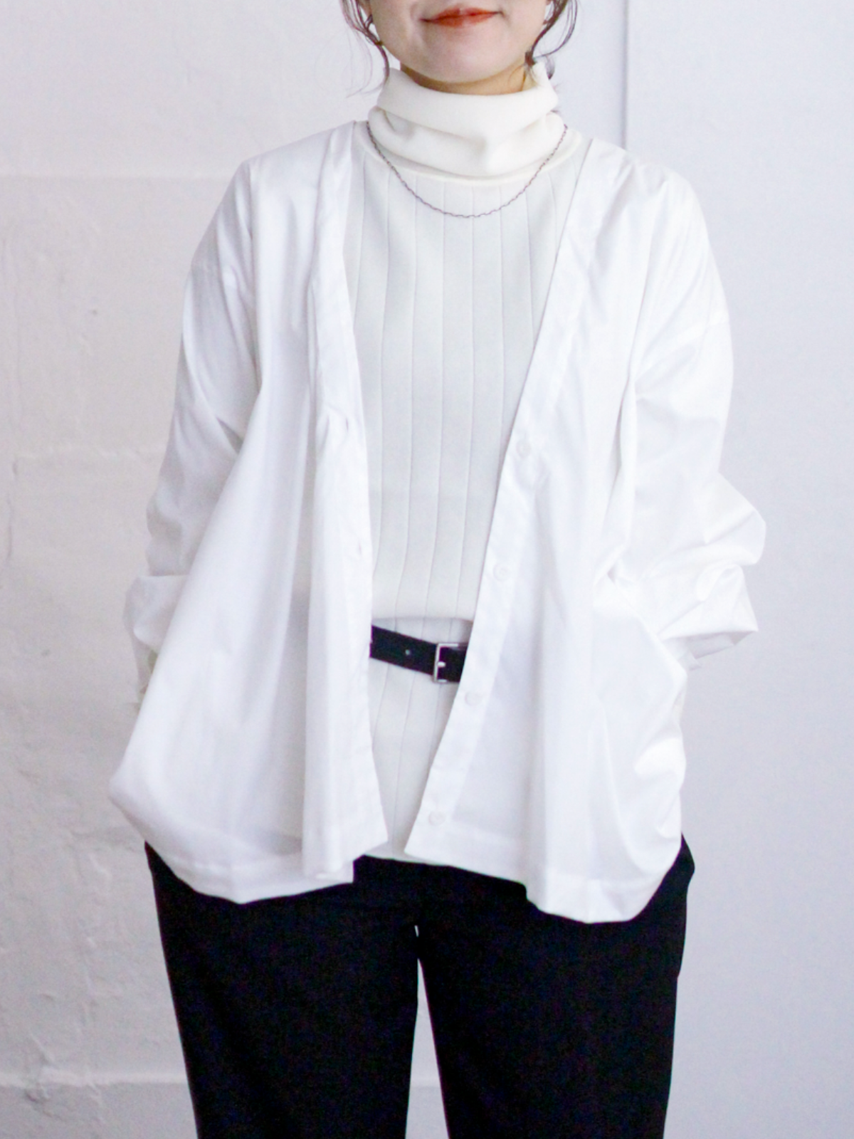 lelill レリル　2WAY カーディブラウス